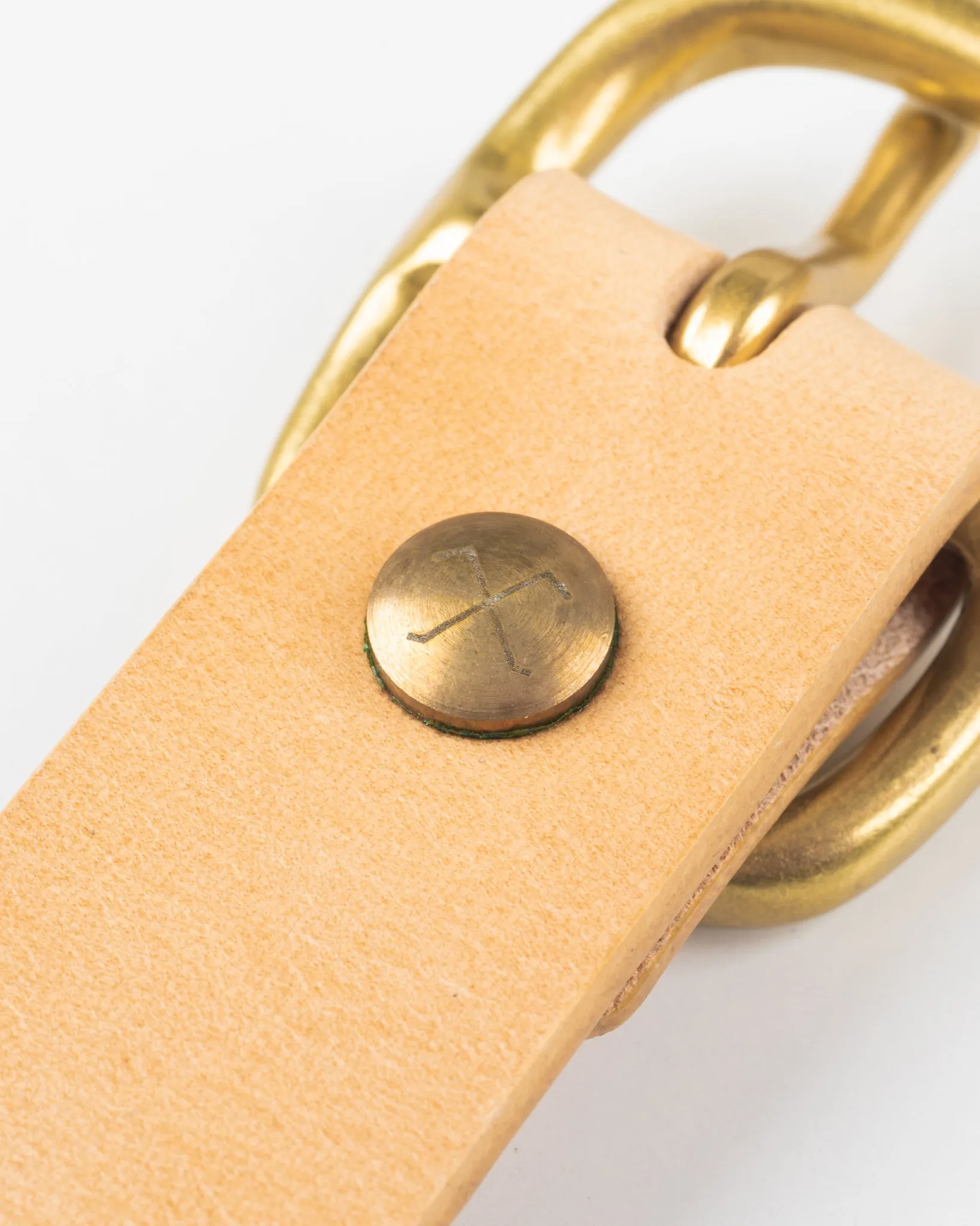 OGL Obbies Dress Leather Belt - Natural sold by Iron Heart product image thumbnail 5