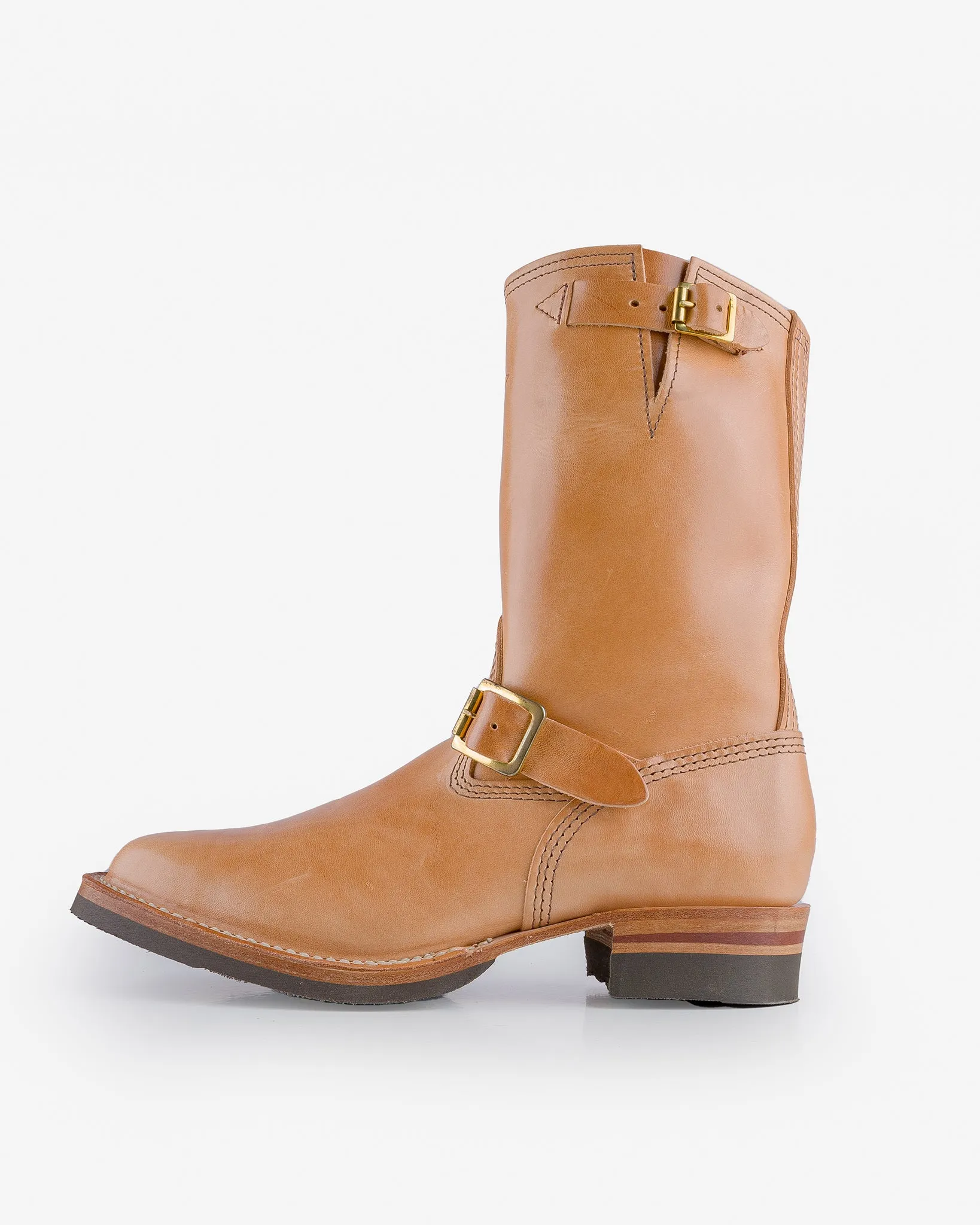 Wesco® - 10" Horsehide Engineer Boot - Natural. The "Mister Lou" sold by Iron Heart product image thumbnail 3