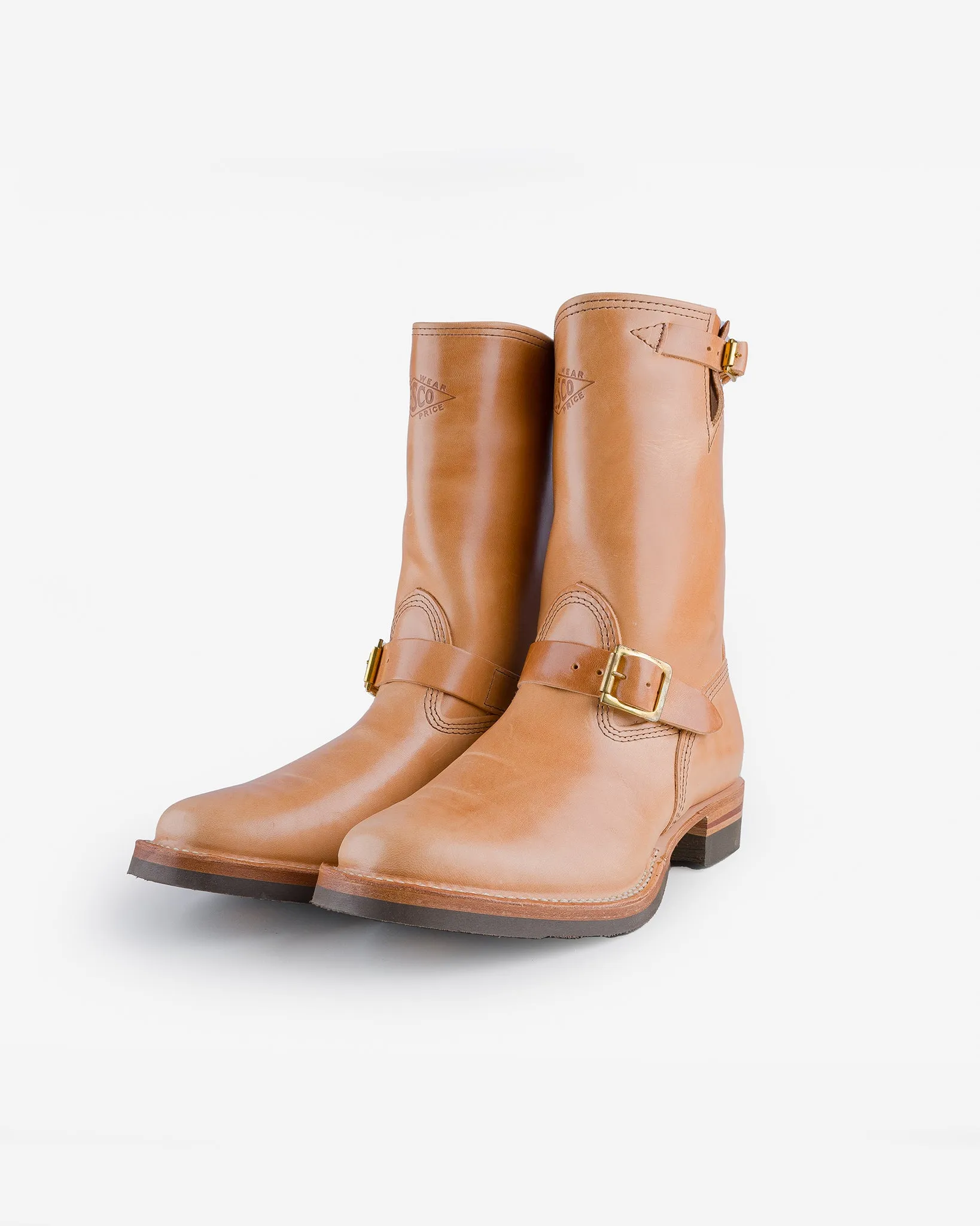 Wesco® - 10" Horsehide Engineer Boot - Natural. The "Mister Lou" sold by Iron Heart