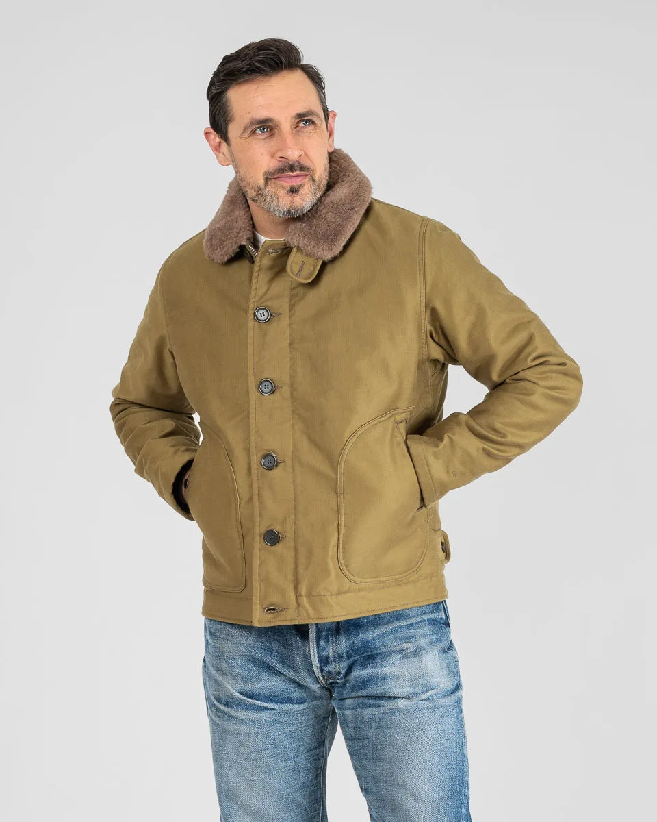 Whipcord N1 Deck Jacket - Khaki sold by Iron Heart product image thumbnail 2
