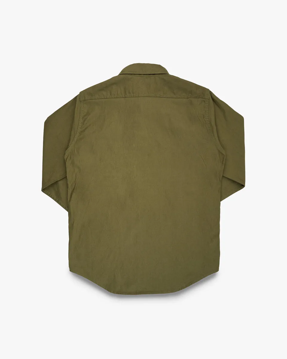 8oz Military Whipcord CPO Shirt - Olive sold by Iron Heart product image thumbnail 5