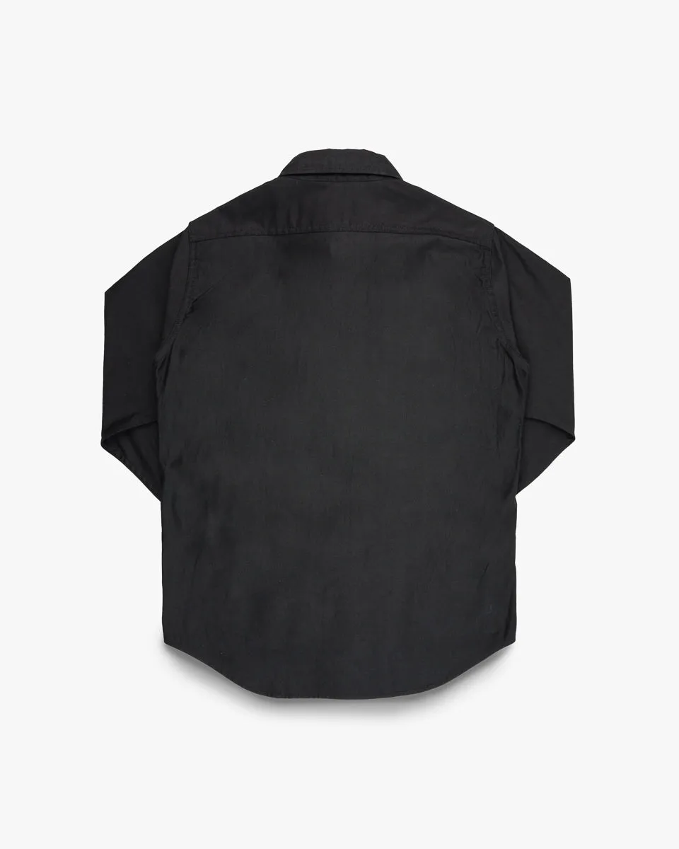 8oz Military Whipcord CPO Shirt - Black sold by Iron Heart product image thumbnail 5