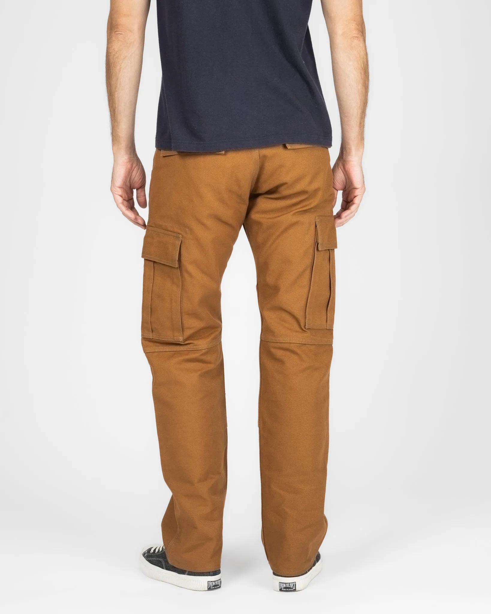17oz Duck Cargo Pants - Brown sold by Iron Heart product image thumbnail 3