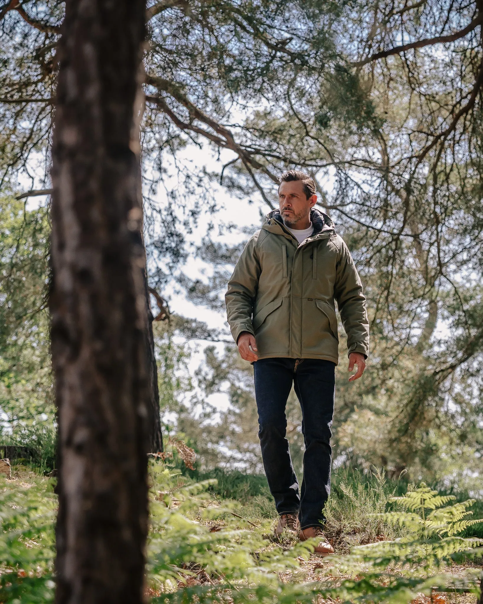 8oz Sateen/Primaloft® Winter Parka Jacket - Olive sold by Iron Heart product image thumbnail 5