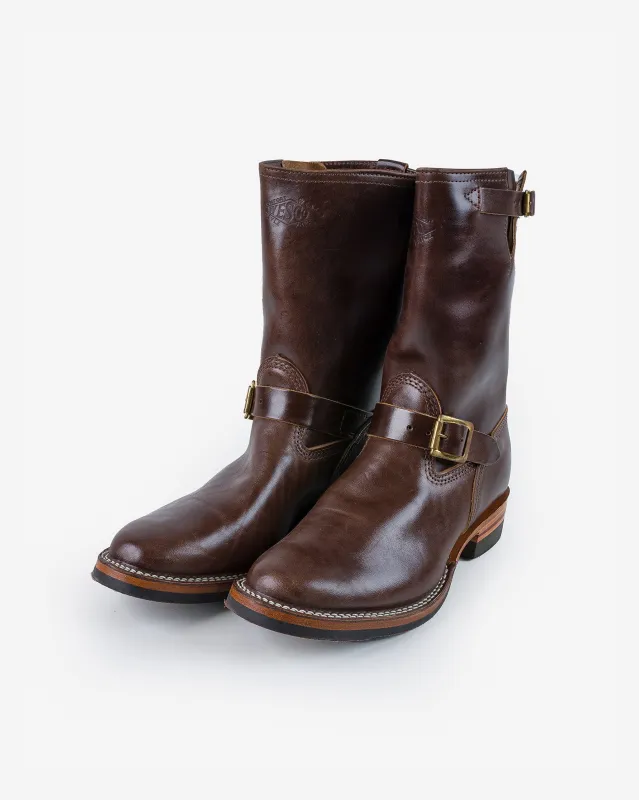 Wesco® - 10" Horsehide  Engineer Boot - Brown. The "Mister Lou" sold by Iron Heart
