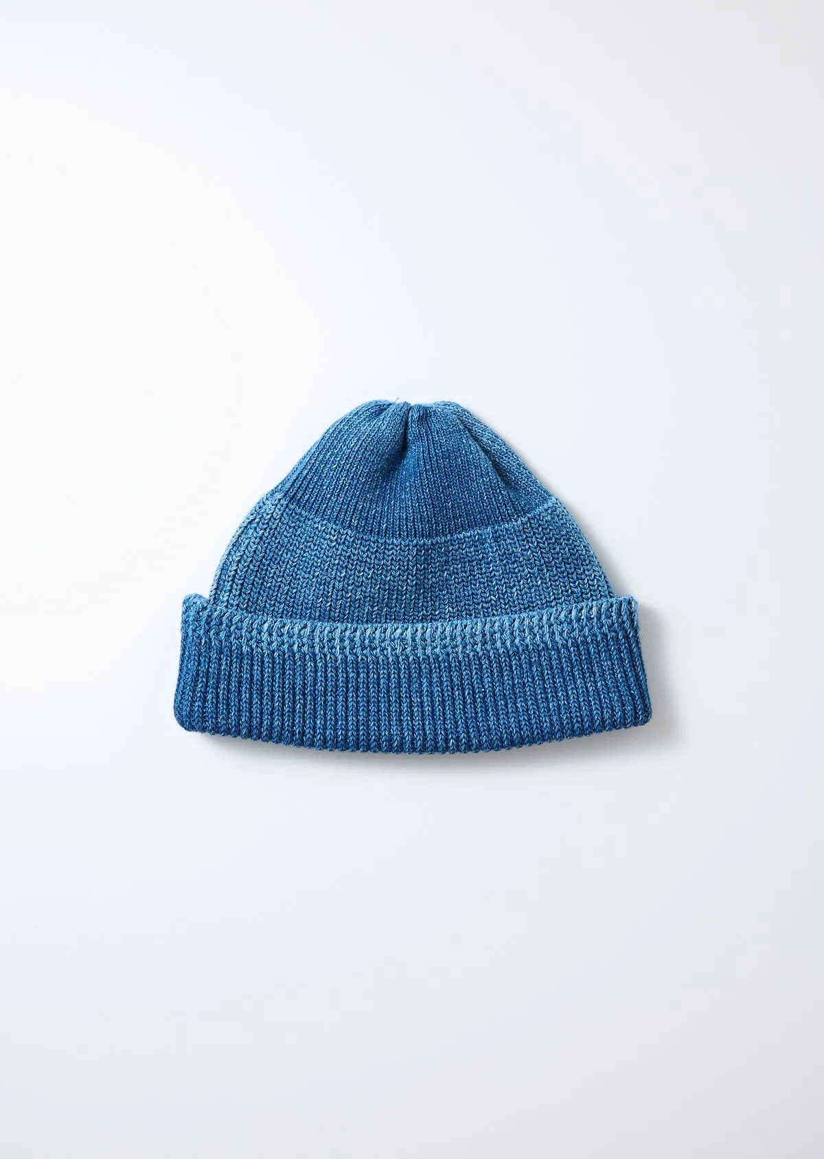 ROTOTO - Military Watch Cap - Light Indigo sold by Iron Heart