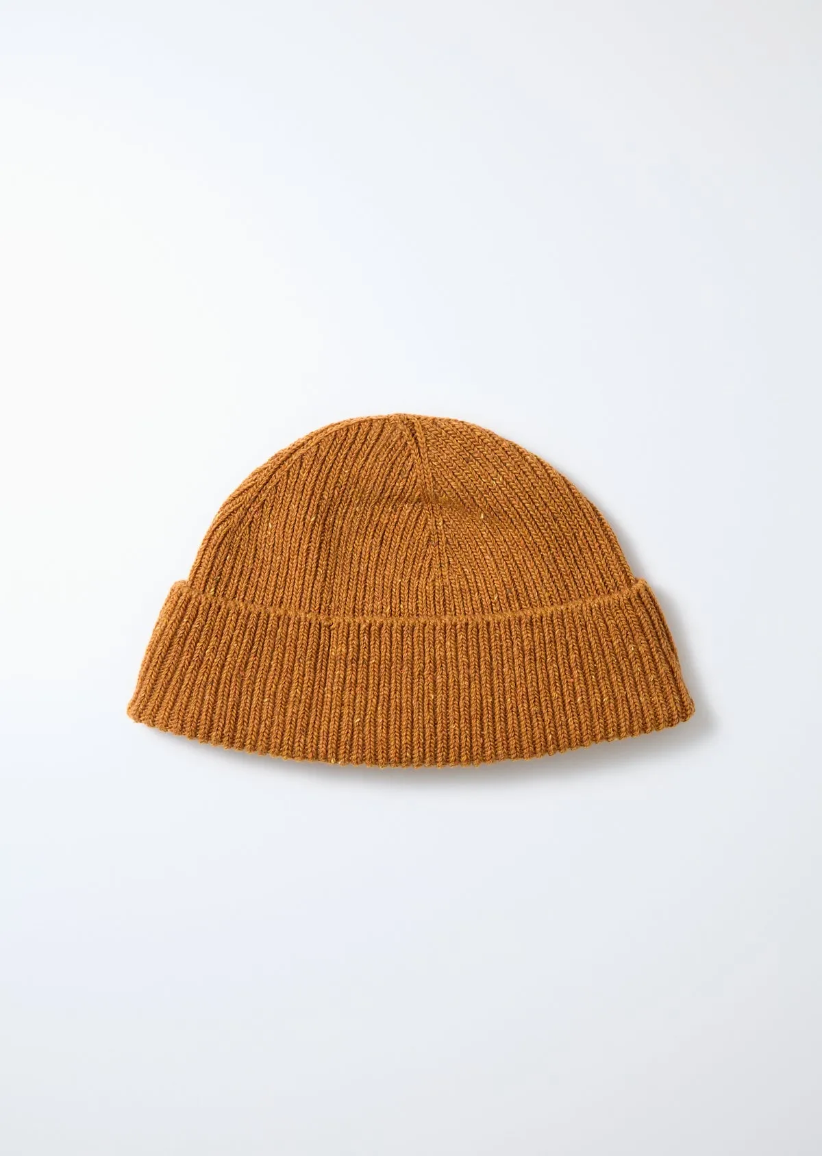ROTOTO - Nep Wool Seamless Beanie - Orange sold by Iron Heart