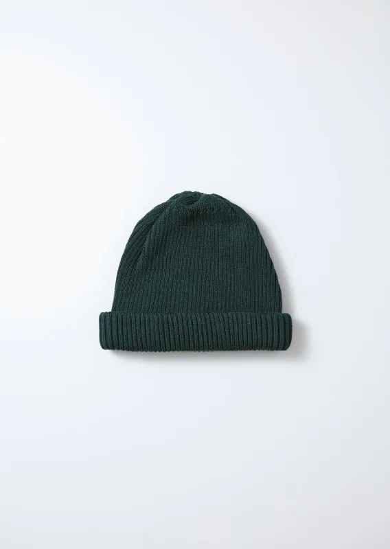 ROTOTO - Cotton Roll Up Hat - Forest Green sold by Iron Heart