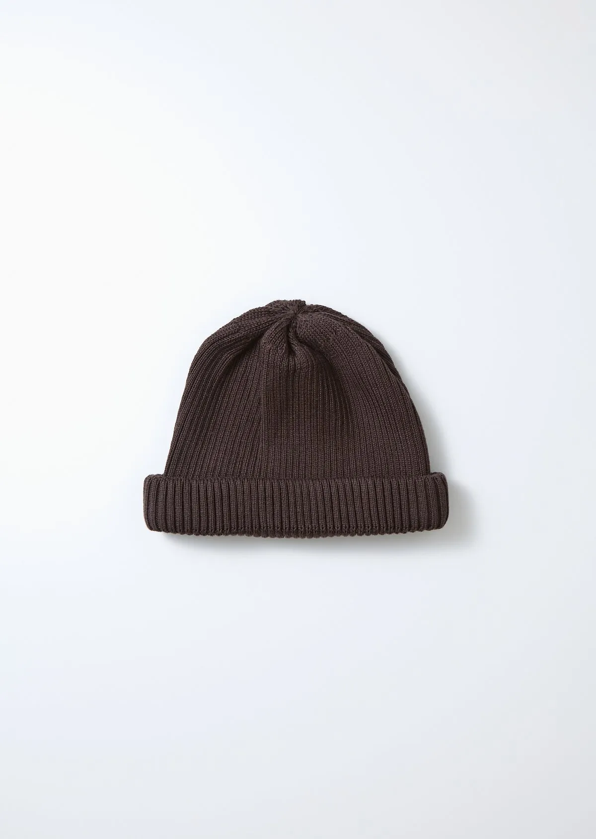 ROTOTO - Cotton Roll Up Hat - Dark Brown sold by Iron Heart