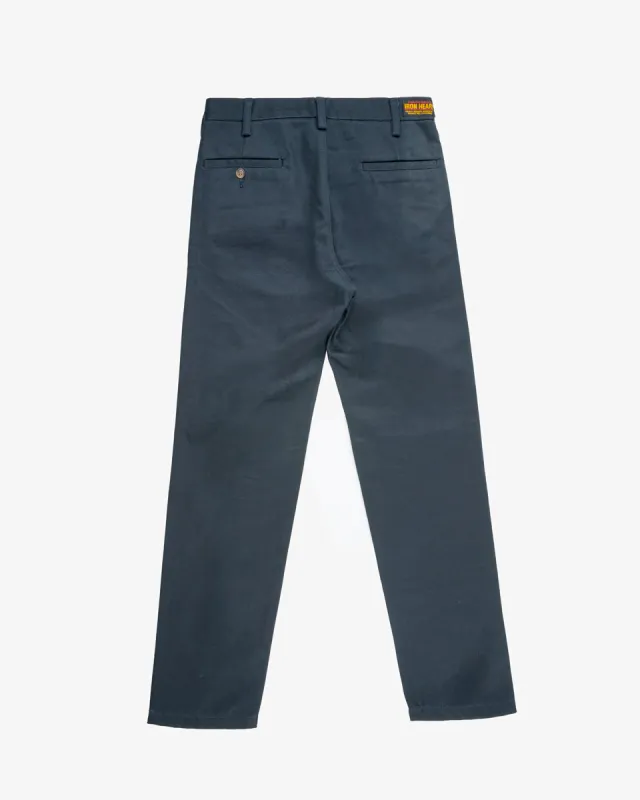 12oz Heavy Cotton Relaxed Fit Chinos - Navy (IH-731-NAV) Tag 30, hemmed to 31.0" sold by Iron Heart