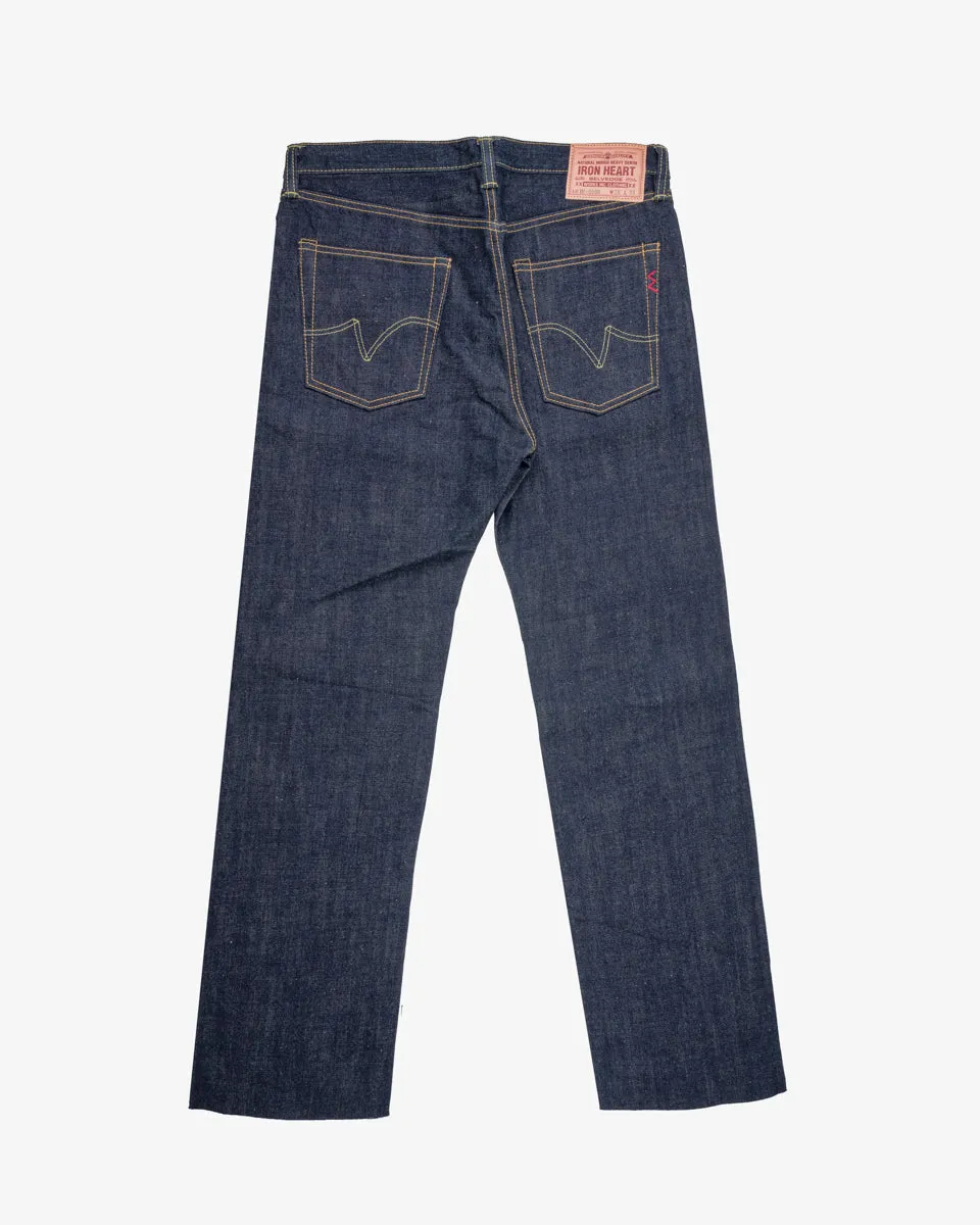 17oz Selvedge Denim Slim Straight Cut Jeans - Natural Indigo (IH-666N) Tag 36, Cut to 30.0" sold by Iron Heart product image thumbnail 3