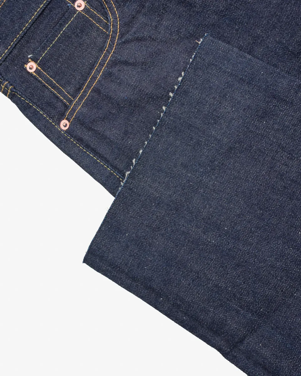 17oz Selvedge Denim Slim Straight Cut Jeans - Natural Indigo (IH-666N) Tag 36, Cut to 30.0" sold by Iron Heart product image thumbnail 2
