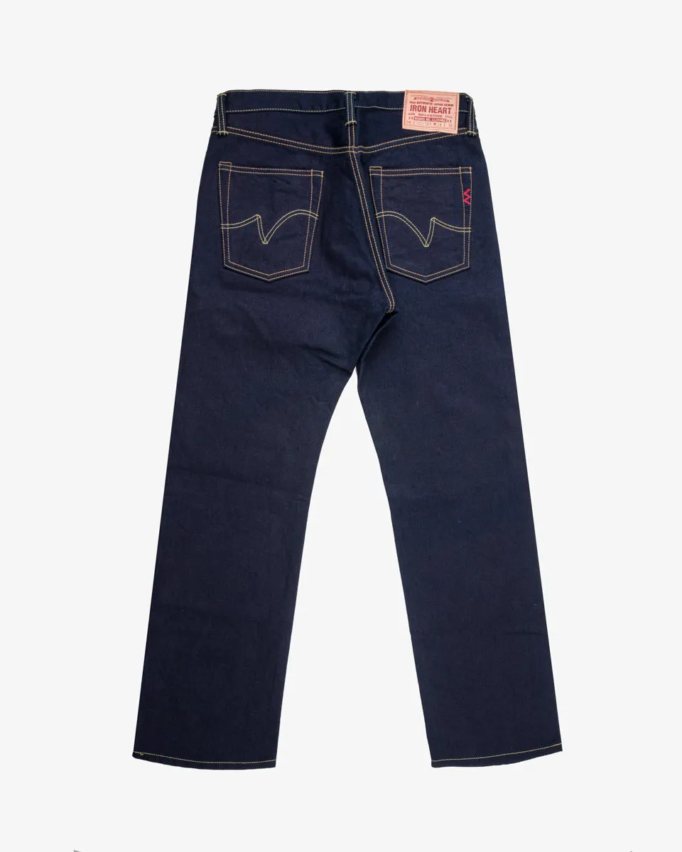 14oz Selvedge Denim Straight Cut Jeans - Indigo/Black (IH-634s-142ib) Tag 34, Hemmed to 29.0" sold by Iron Heart product image thumbnail 2