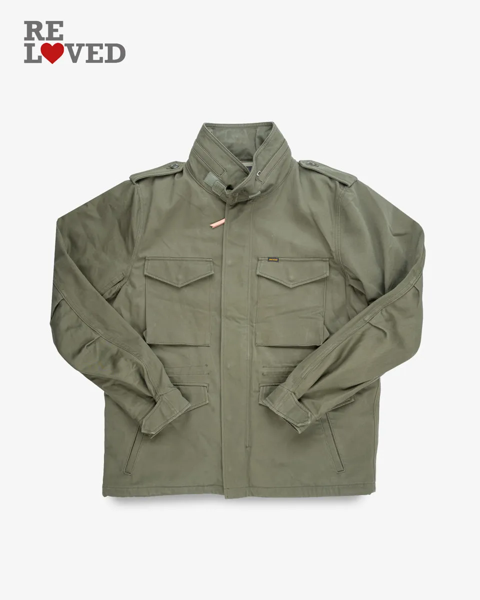Quilt Lining M65 Field Jacket - Olive Drab Green (IHM-41-GRN) Size XXL sold by Iron Heart