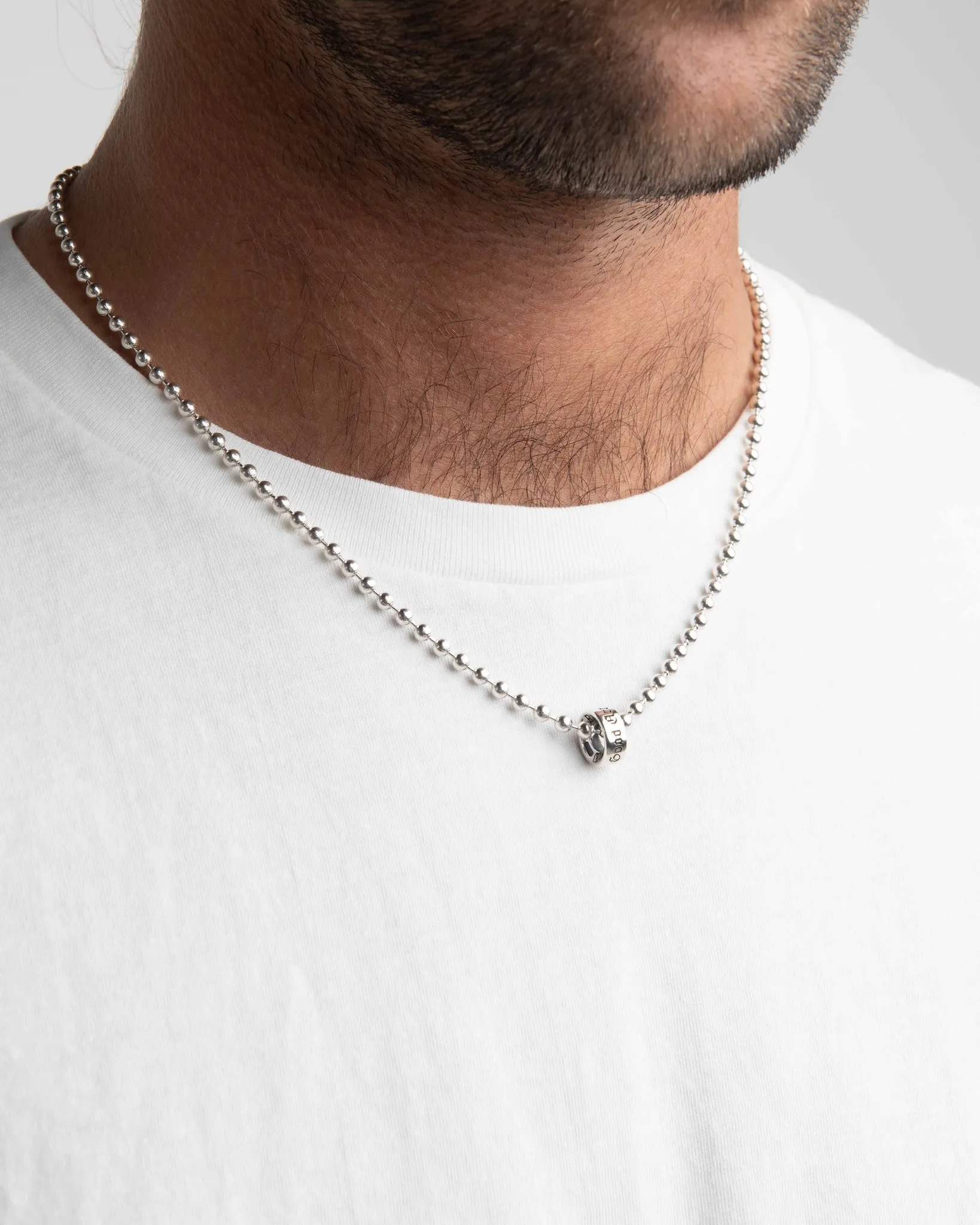 GOOD ART HLYWD Pop Lock Good Art Logo Necklace 2A - Sterling Silver sold by Iron Heart product image thumbnail 2