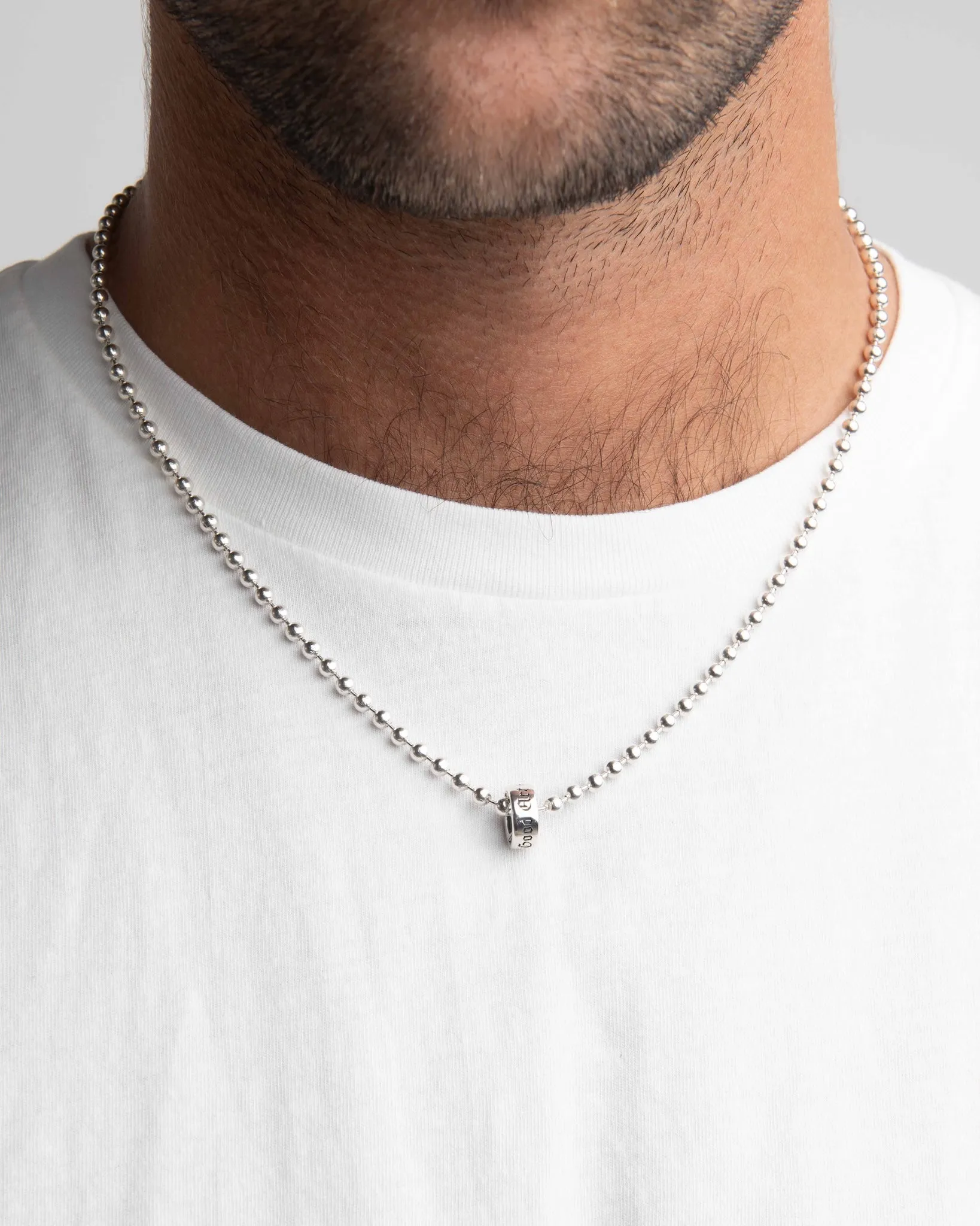 GOOD ART HLYWD Pop Lock Good Art Logo Necklace 2A - Sterling Silver sold by Iron Heart product image thumbnail 3