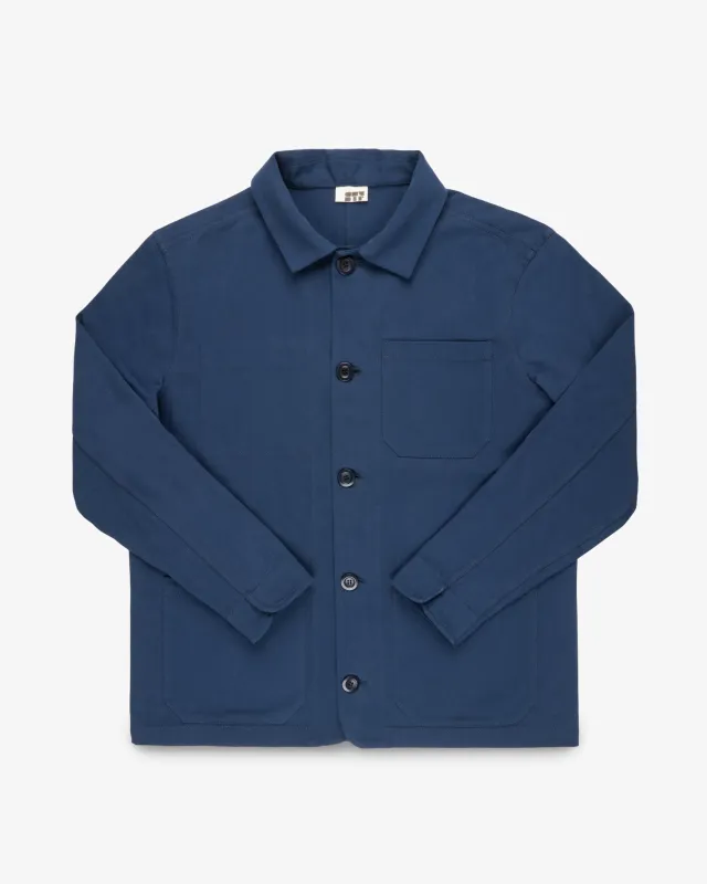 STF 8oz Brushed Twill Chore Jacket - Navy sold by Iron Heart