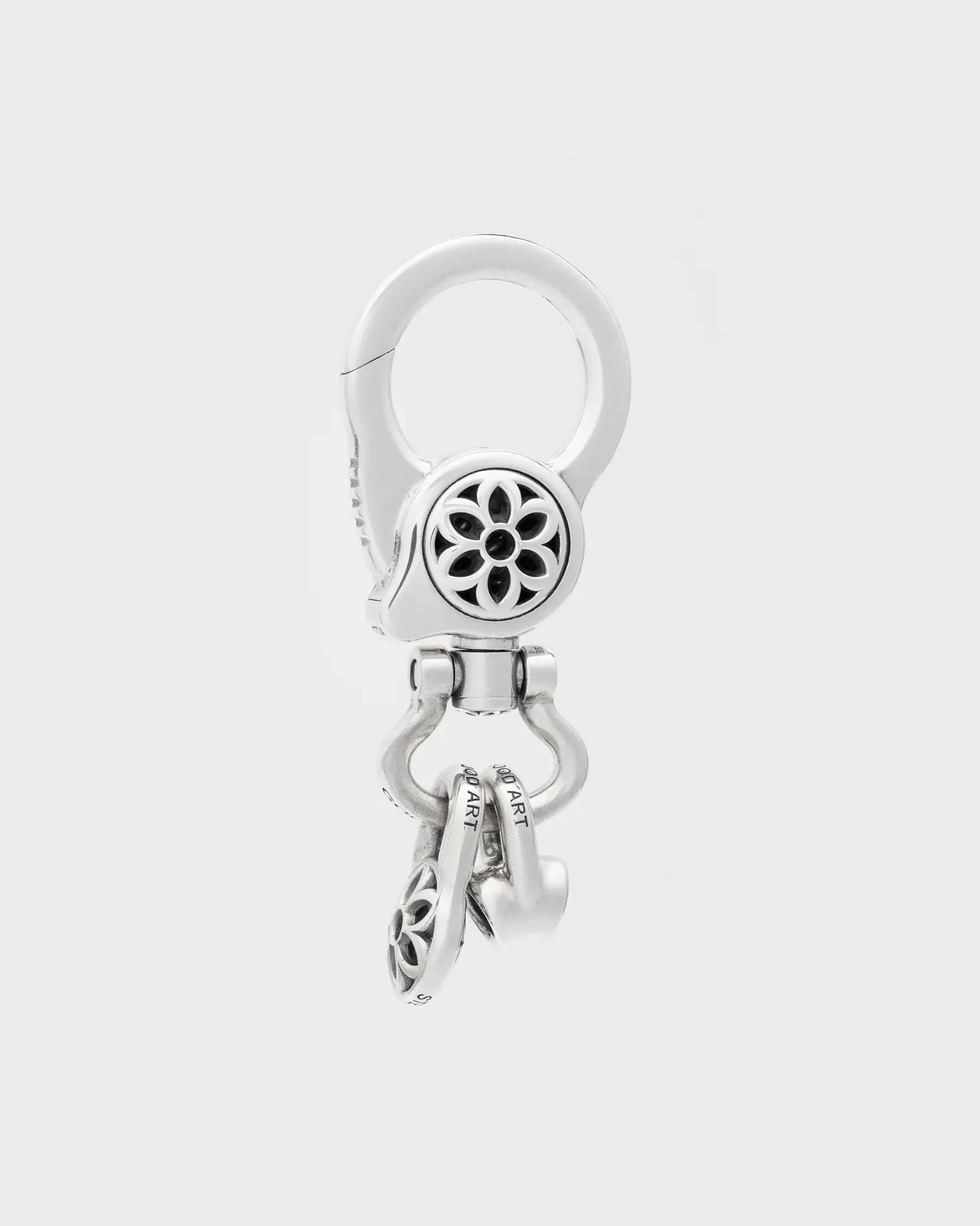 GOOD ART HLYWD Clip 8 Keychain Size B - Sterling Silver sold by Iron Heart