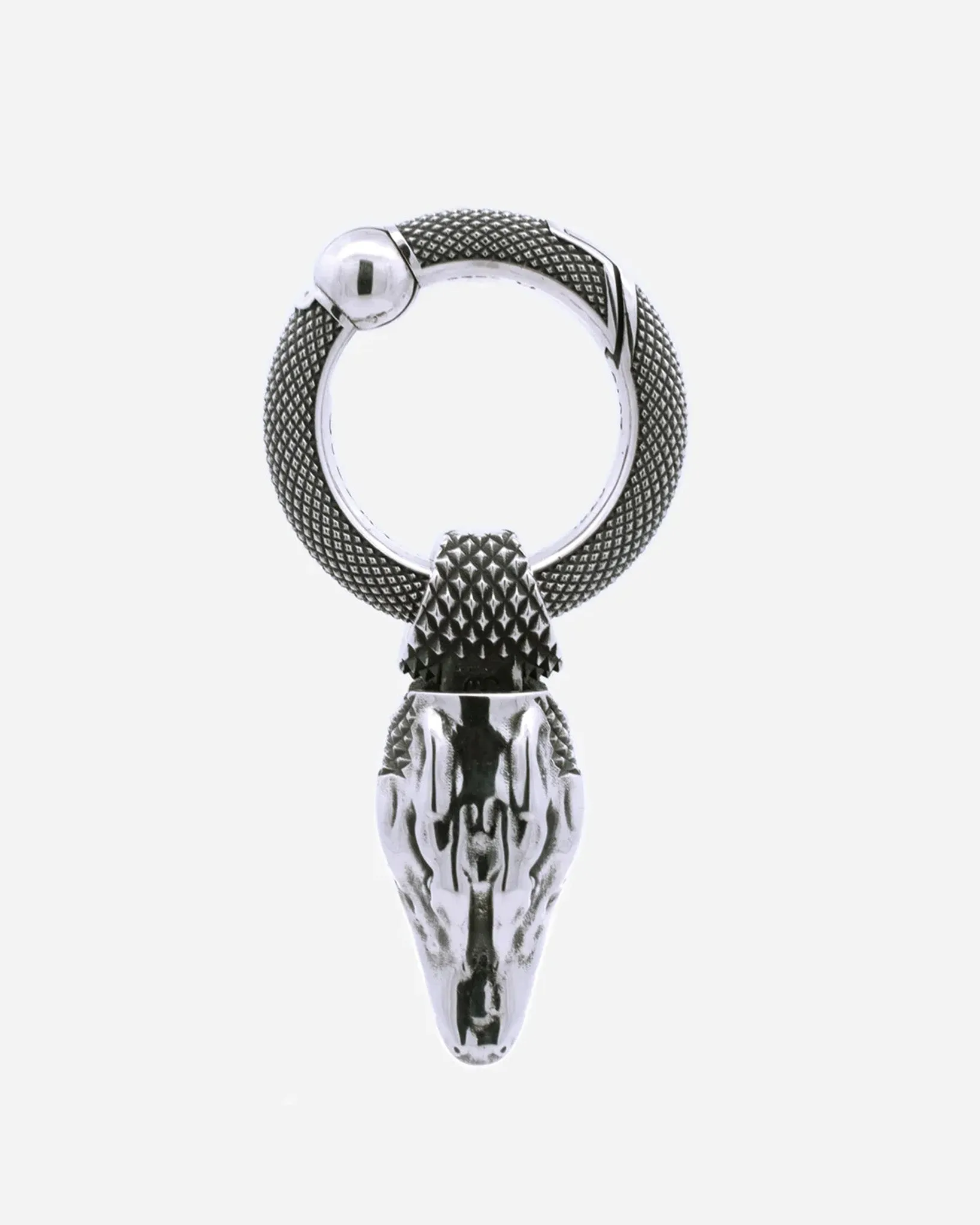 GOOD ART HLYWD Gator Head - Silver sold by Iron Heart