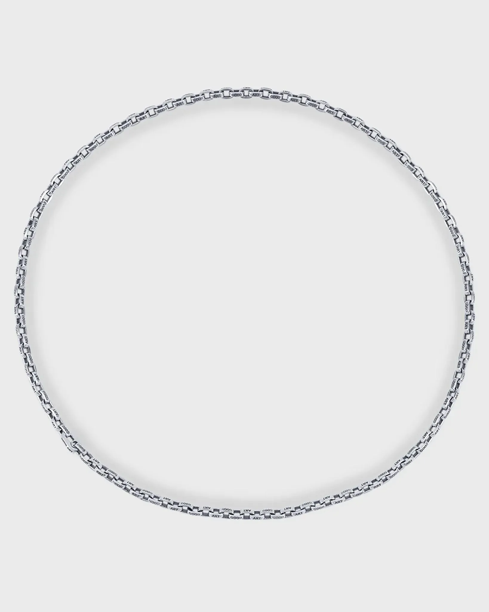 GOOD ART HLYWD Pequeño A Mano Necklace at 24" - Sterling Silver sold by Iron Heart product image thumbnail 2