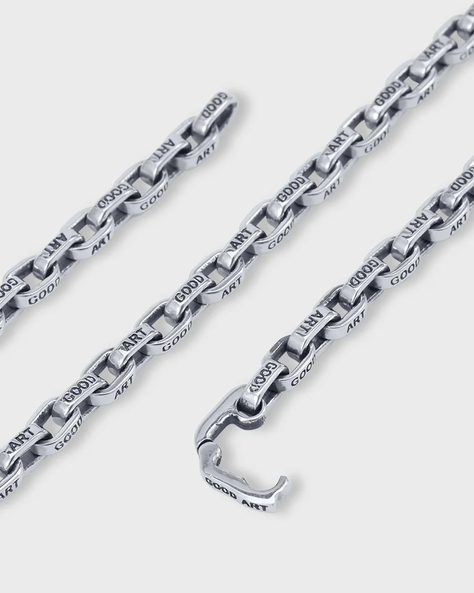 GOOD ART HLYWD Pequeño A Mano Necklace at 24" - Sterling Silver sold by Iron Heart product image thumbnail 3