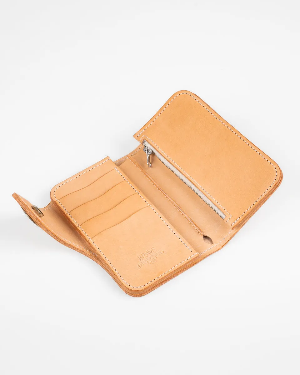 OGL Brave Horsehide Condor Mid Wallet - Natural sold by Iron Heart product image thumbnail 3