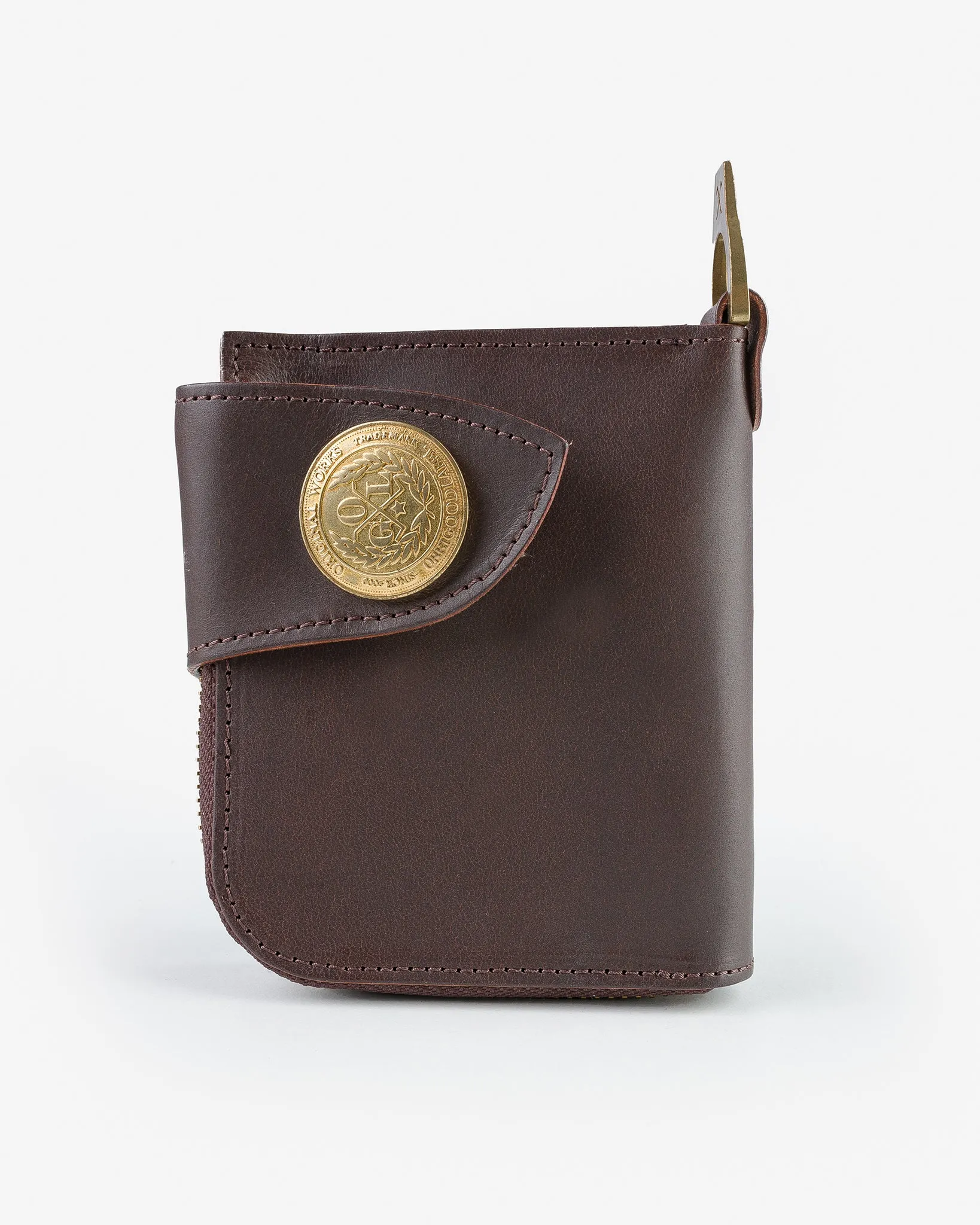 OGL Condor Zip Wallet - Brown sold by Iron Heart
