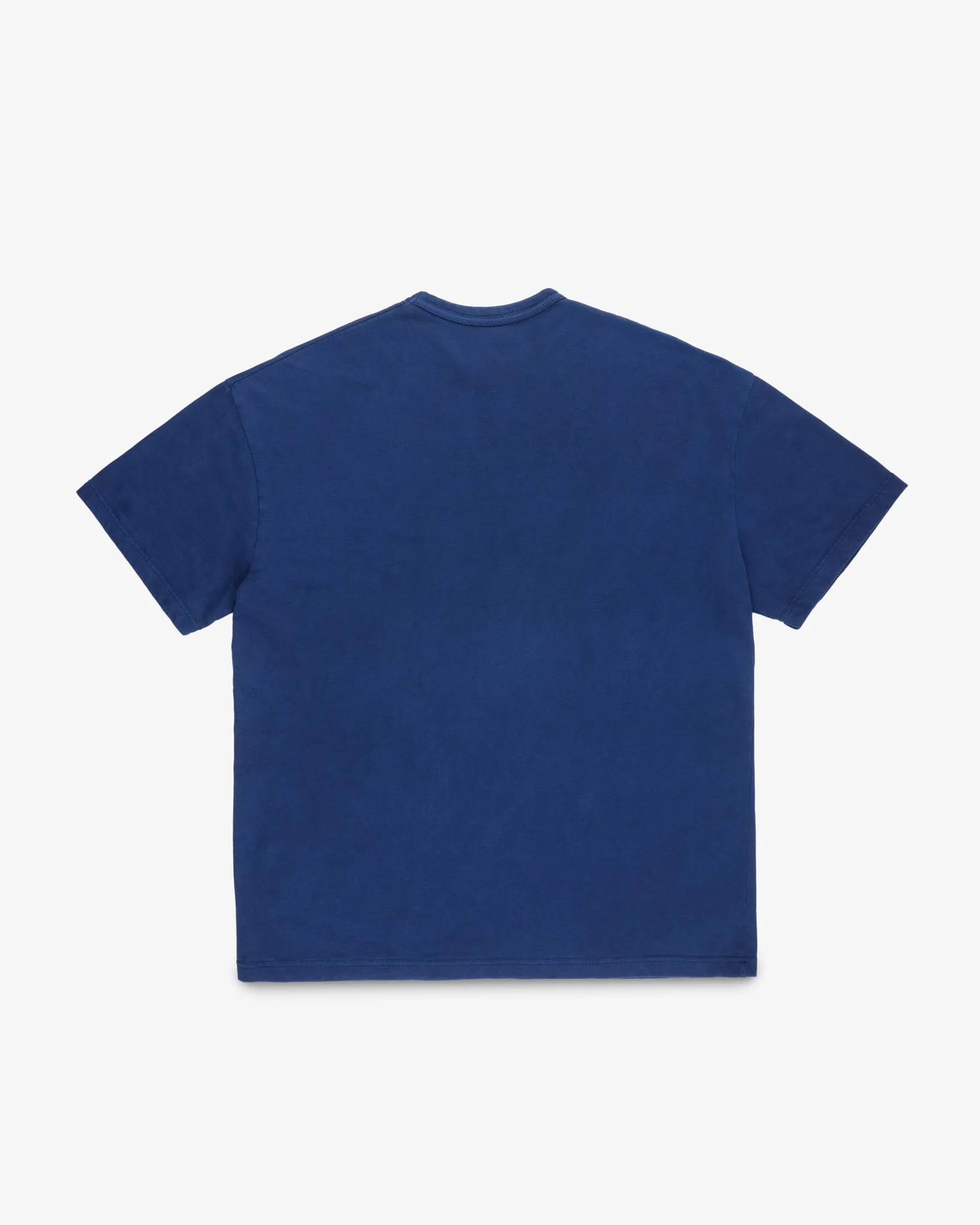 UTILITEES - 10oz Heavyweight Crew Neck T-Shirt - Pure Indigo sold by Iron Heart product image thumbnail 5