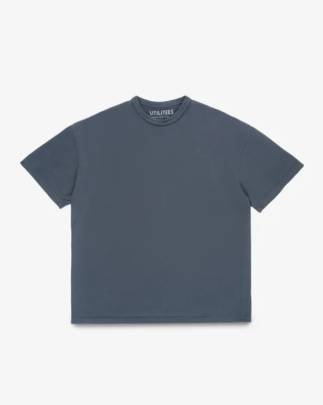 UTILITEES - 10oz Heavyweight Crew Neck T-Shirt - Charcoal sold by Iron Heart