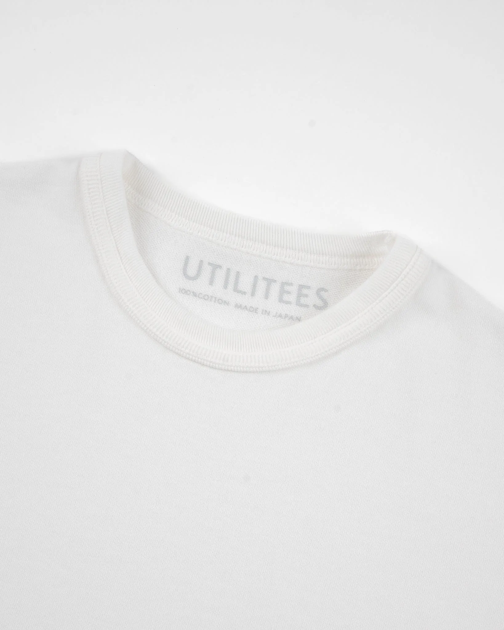 UTILITEES - 10oz Heavyweight Crew Neck T-Shirt - White sold by Iron Heart product image thumbnail 5