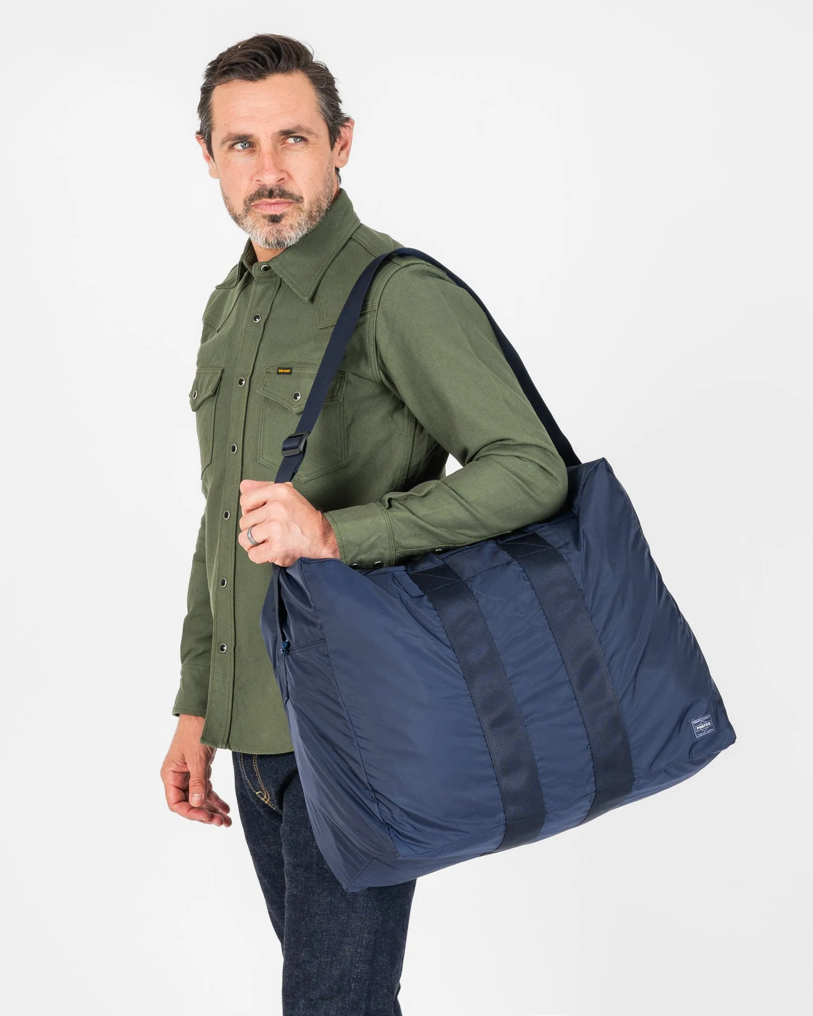 Porter - Yoshida & Co. - Flex Duffle Bag - Navy sold by Iron Heart product image thumbnail 2