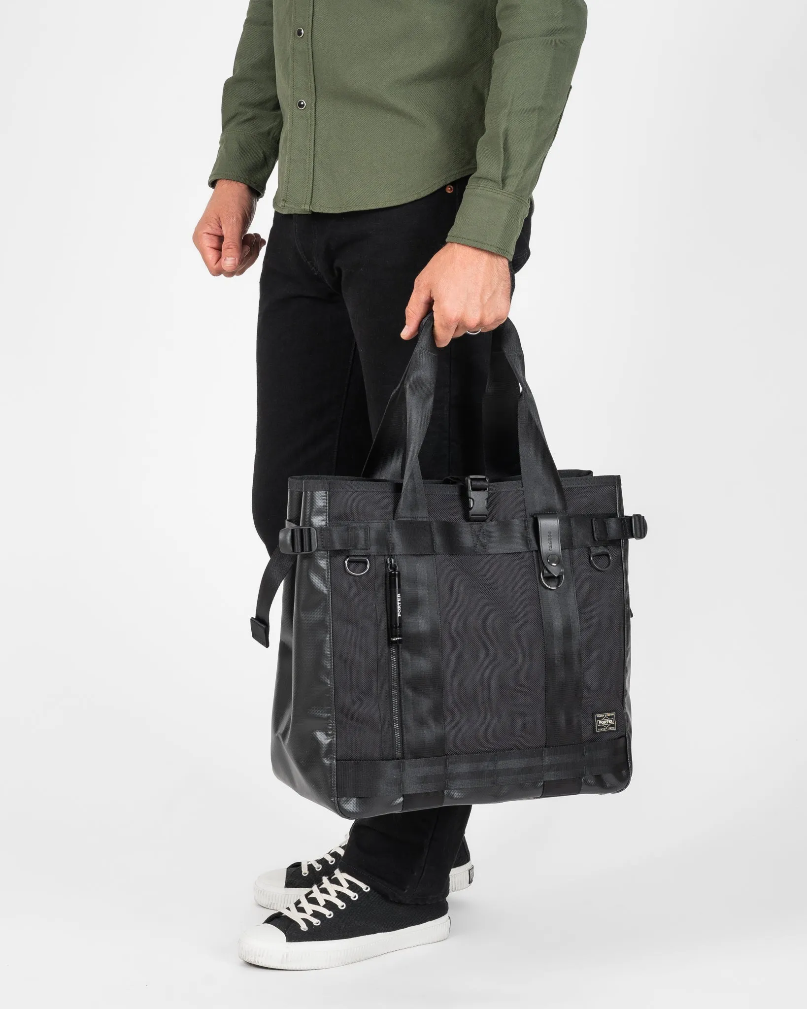 Porter - Yoshida & Co. - Heat Tote Bag - Black sold by Iron Heart product image thumbnail 3