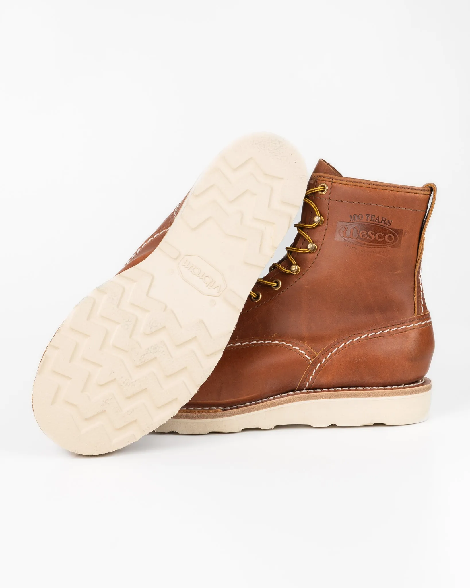 Iron Heart Int'l x Wesco® - 8" Domain Jobmaster® Boot - British Tan. The "Journeyman" sold by Iron Heart product image thumbnail 3