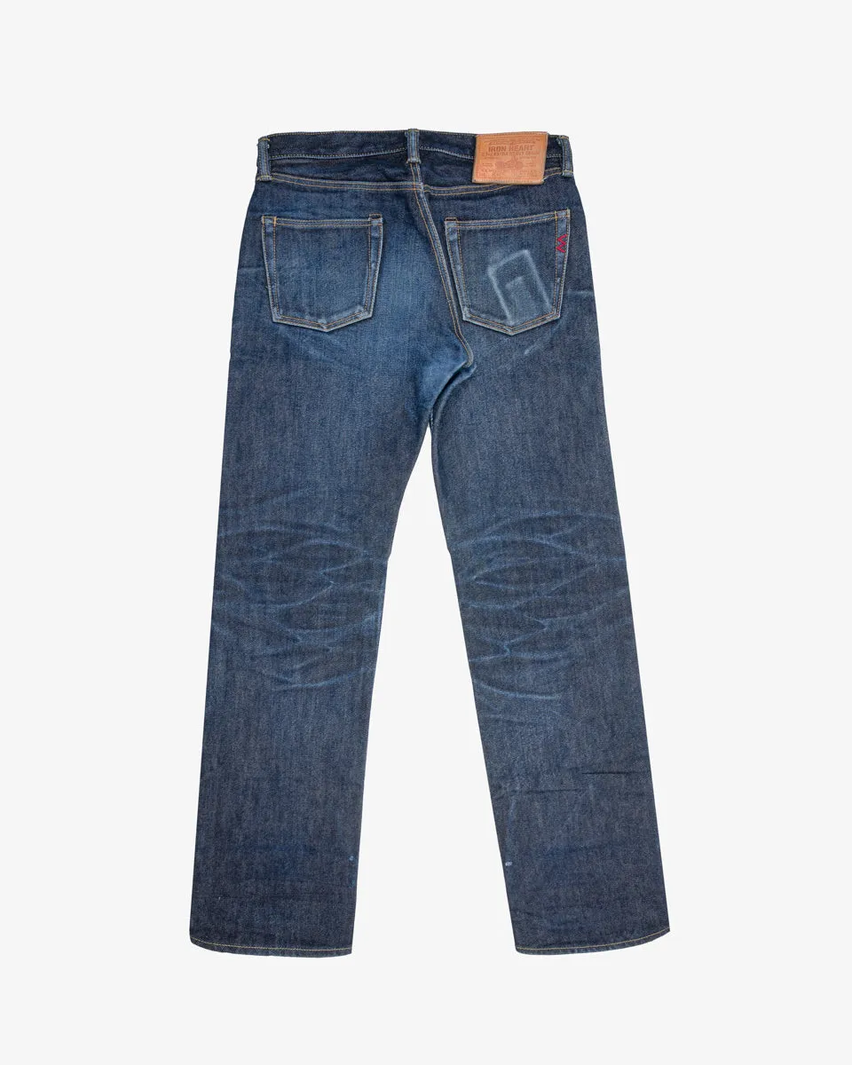 21oz Selvedge Denim Straight Cut Jeans - Indigo (IH-634S) Tag 32, Hemmed to 34.5" sold by Iron Heart product image thumbnail 2