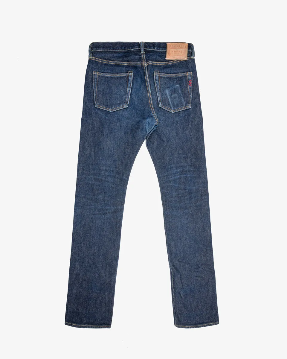 21oz Selvedge Denim Slim Cut Jeans - Indigo (IH-555S-21) Tag 32, Hemmed to 35.0" sold by Iron Heart product image thumbnail 2