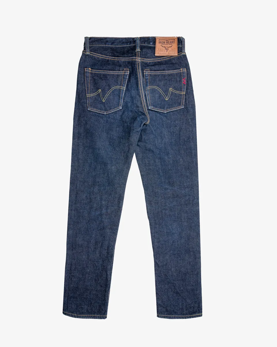 21oz Selvedge Denim Slim Straight Cut Jeans - Indigo (IH-666S-21) Tag 30, Hemmed to 29.5 sold by Iron Heart product image thumbnail 2
