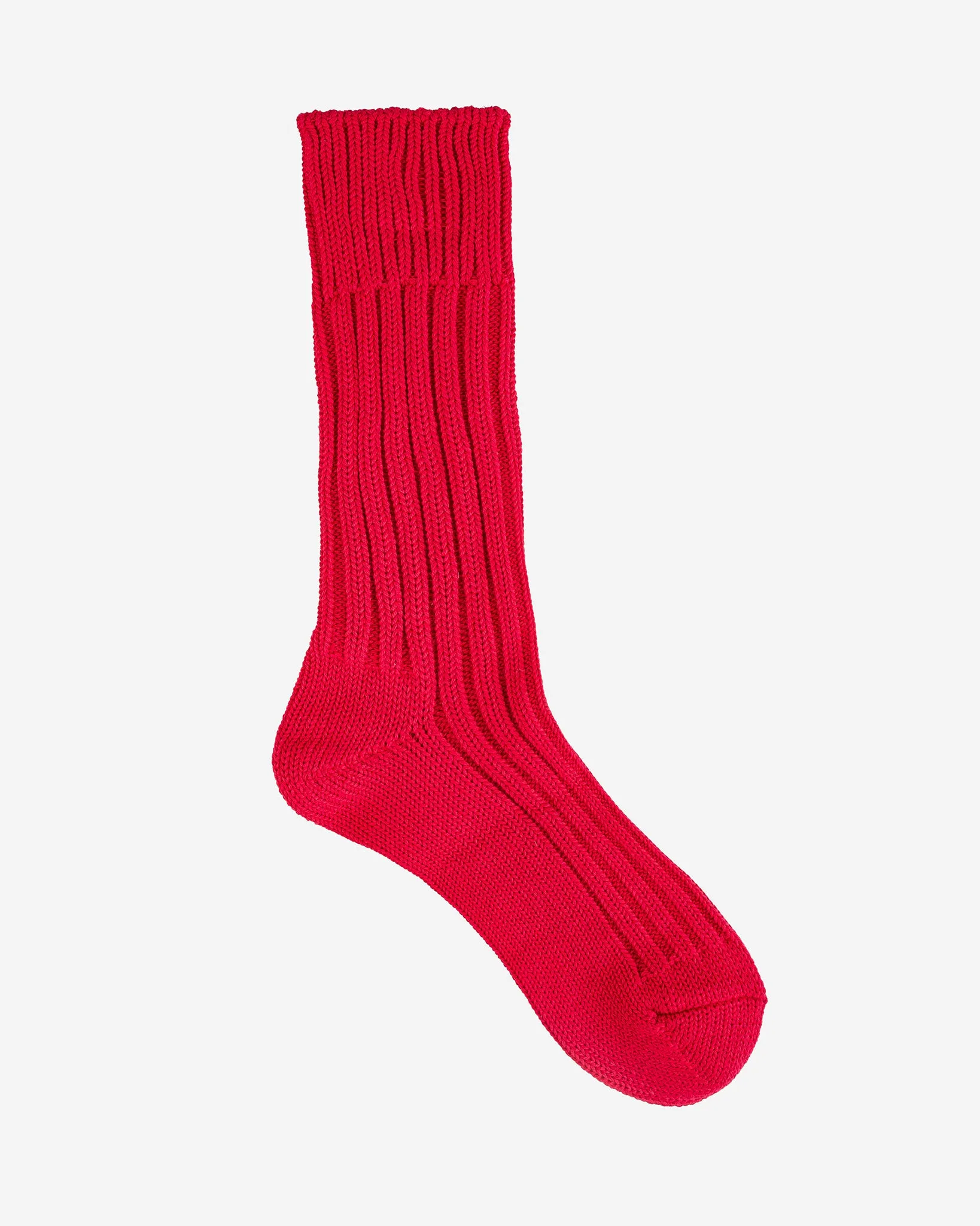 Decka Cased Heavyweight Plain Socks - Red sold by Iron Heart product image thumbnail 3