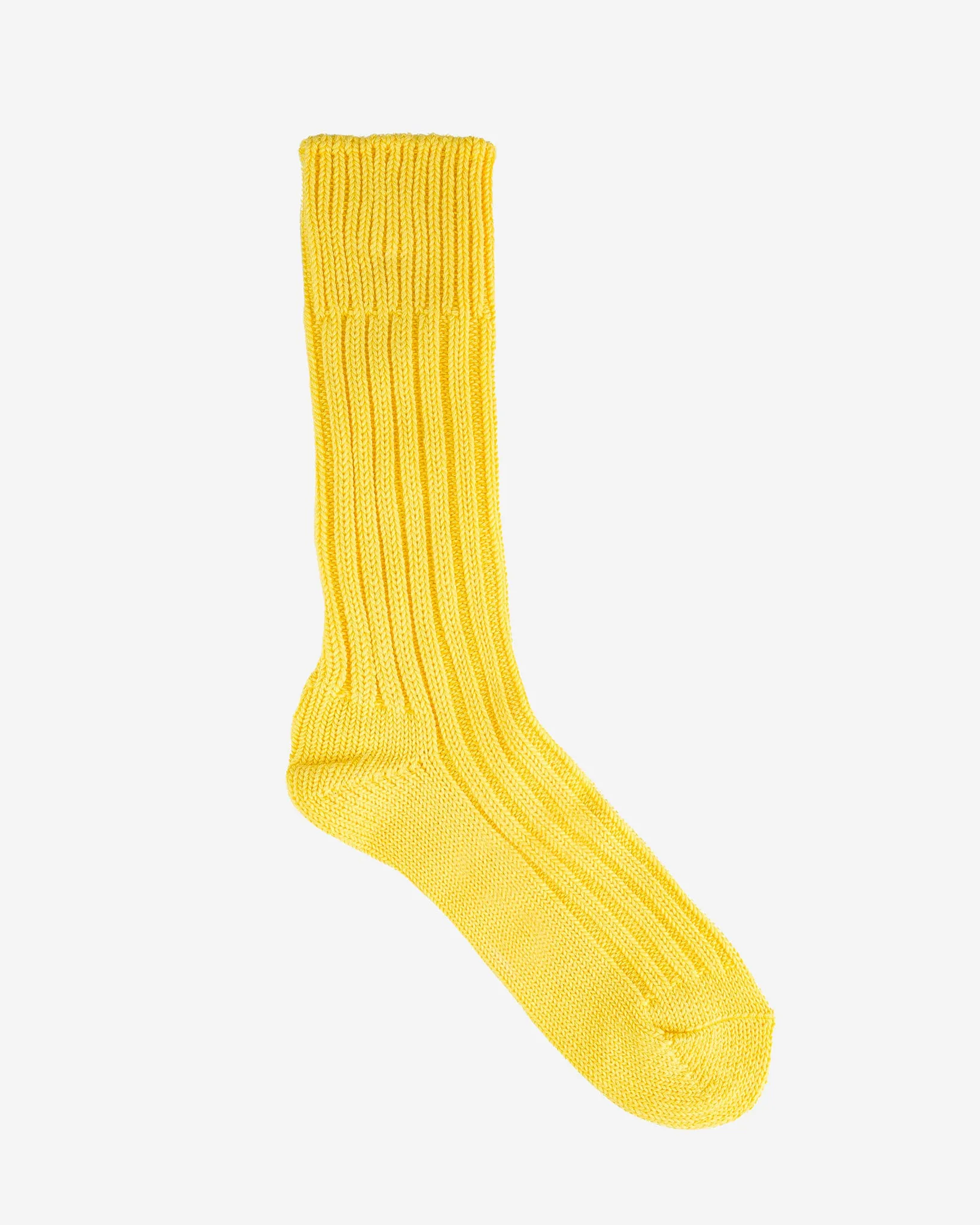 Decka Cased Heavyweight Plain Socks - Neon Yellow sold by Iron Heart product image thumbnail 3