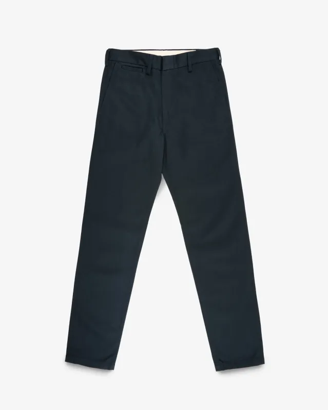 12oz Heavy Cotton Relaxed Fit Chinos - Navy sold by Iron Heart