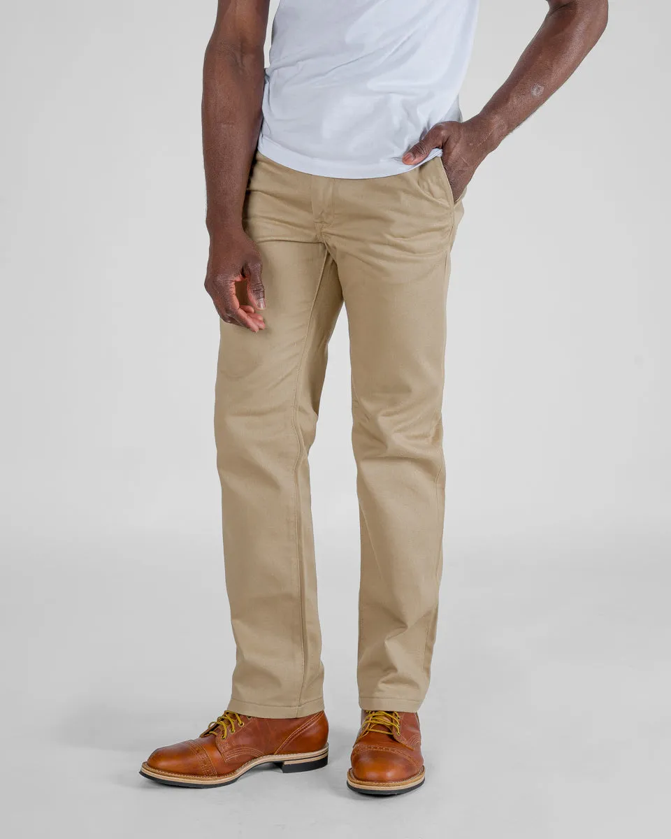 12oz Heavy Cotton Regular Fit Chinos - Khaki sold by Iron Heart product image thumbnail 2