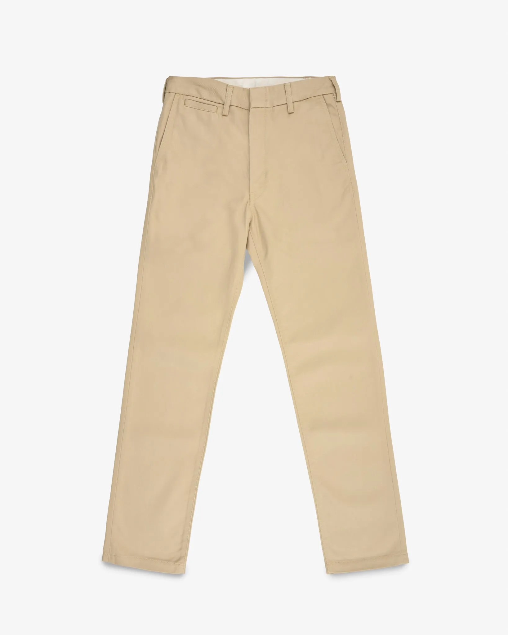 12oz Heavy Cotton Regular Fit Chinos - Khaki sold by Iron Heart