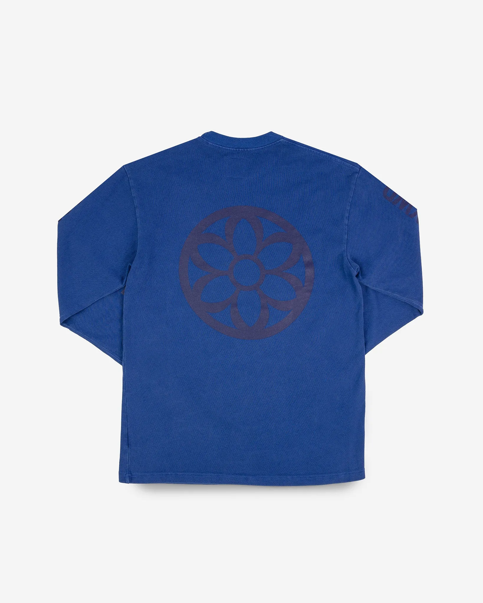 GOOD ART HLYWD Heavyweight Long Sleeve Crew Neck T-Shirt - Cobalt Blue sold by Iron Heart product image thumbnail 4