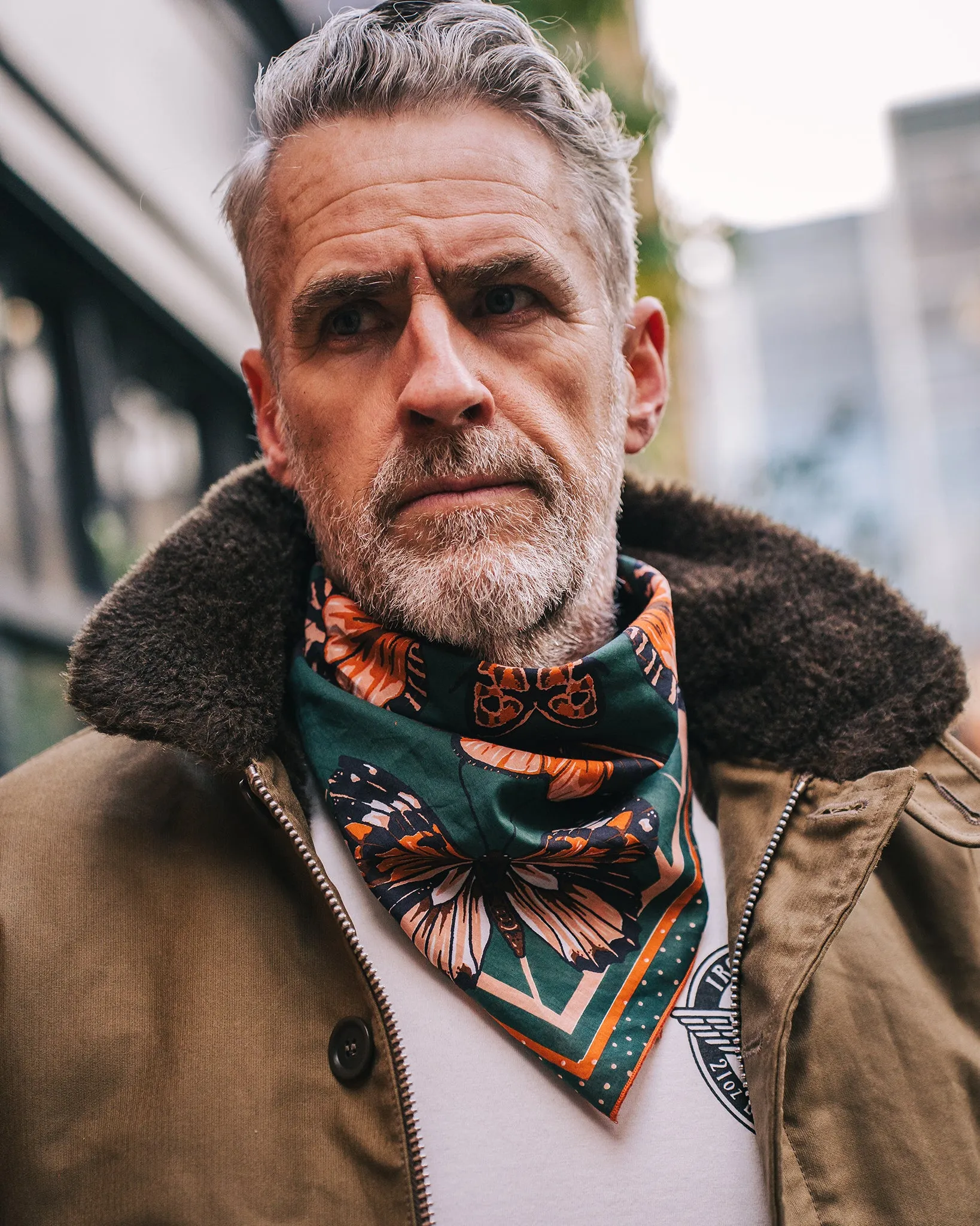 Felix Green Organic Cotton "Eclipse" Bandana - Green sold by Iron Heart product image thumbnail 2