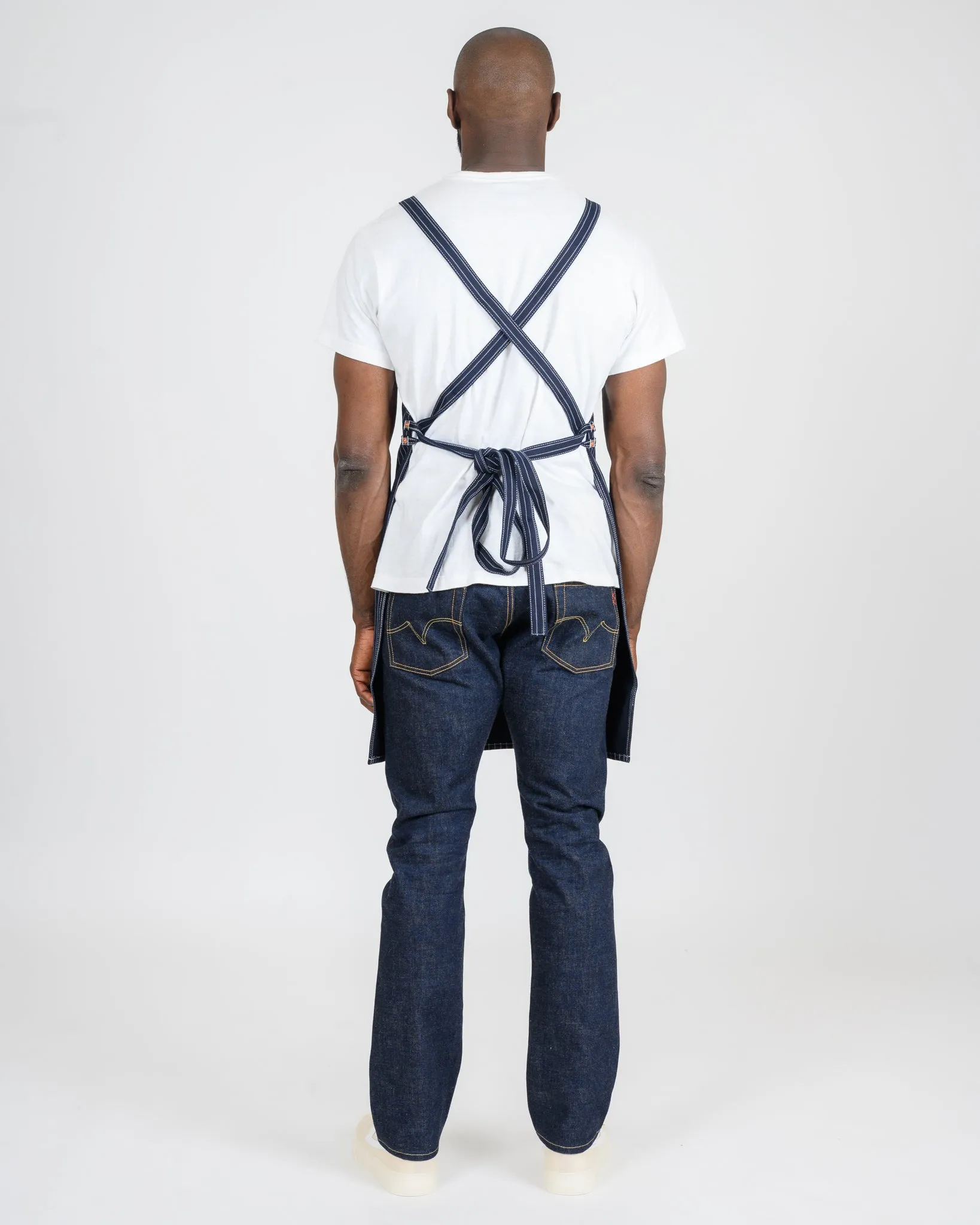 12oz Wabash Apron - Indigo sold by Iron Heart product image thumbnail 3