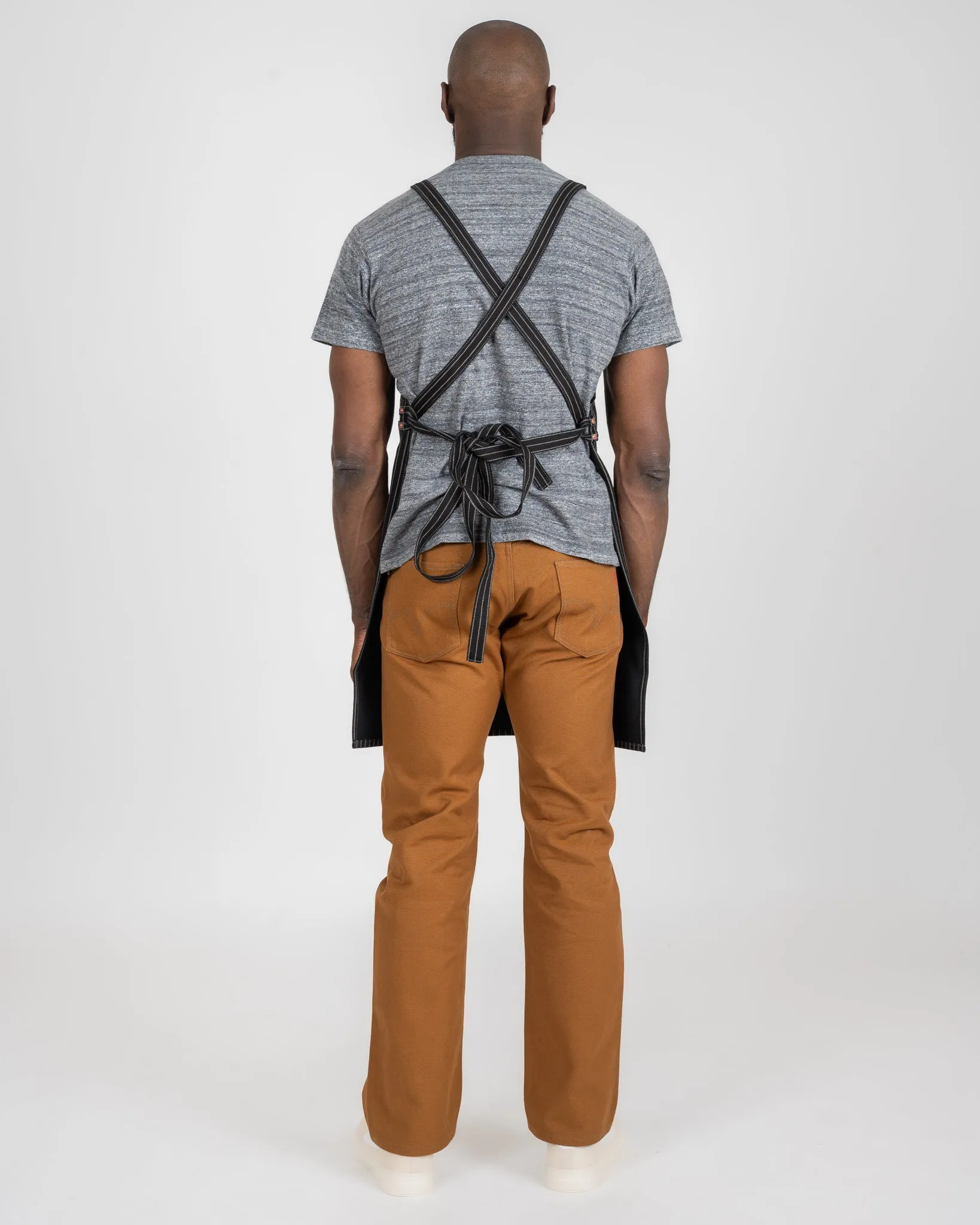 12oz Wabash Apron - Black sold by Iron Heart product image thumbnail 3