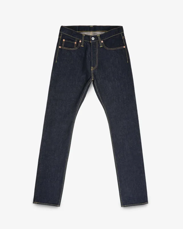 14oz Selvedge Denim Slim Cut Jeans - Indigo sold by Iron Heart