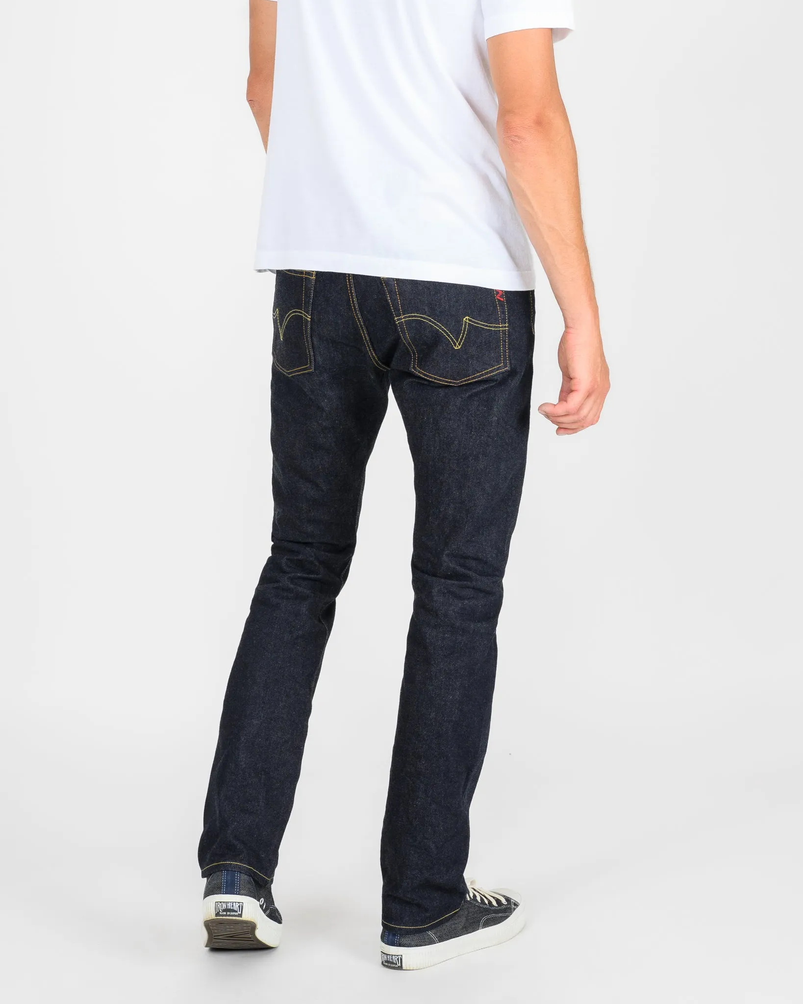 14oz Selvedge Denim Slim Cut Jeans - Indigo sold by Iron Heart product image thumbnail 4