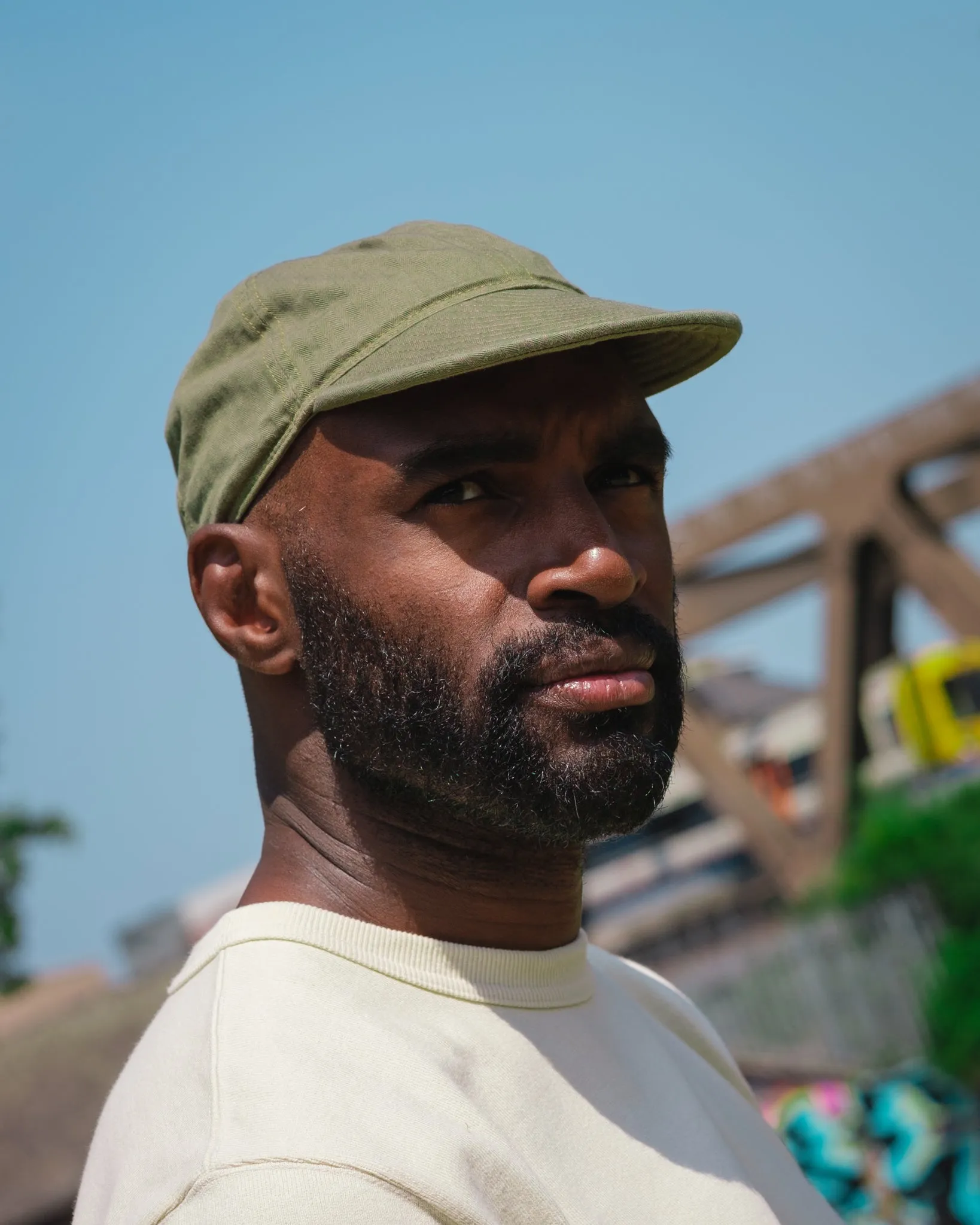 Papa Nui A-3 Cap - Olive sold by Iron Heart product image thumbnail 3