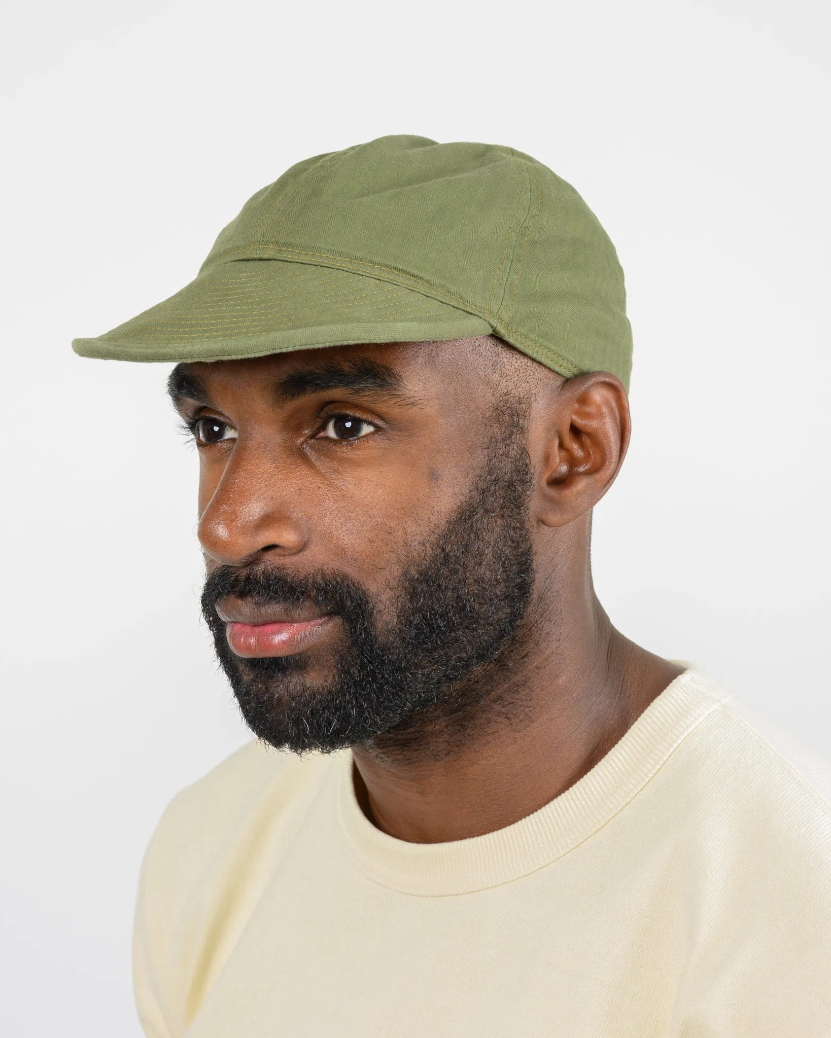 Papa Nui A-3 Cap - Olive sold by Iron Heart product image thumbnail 2