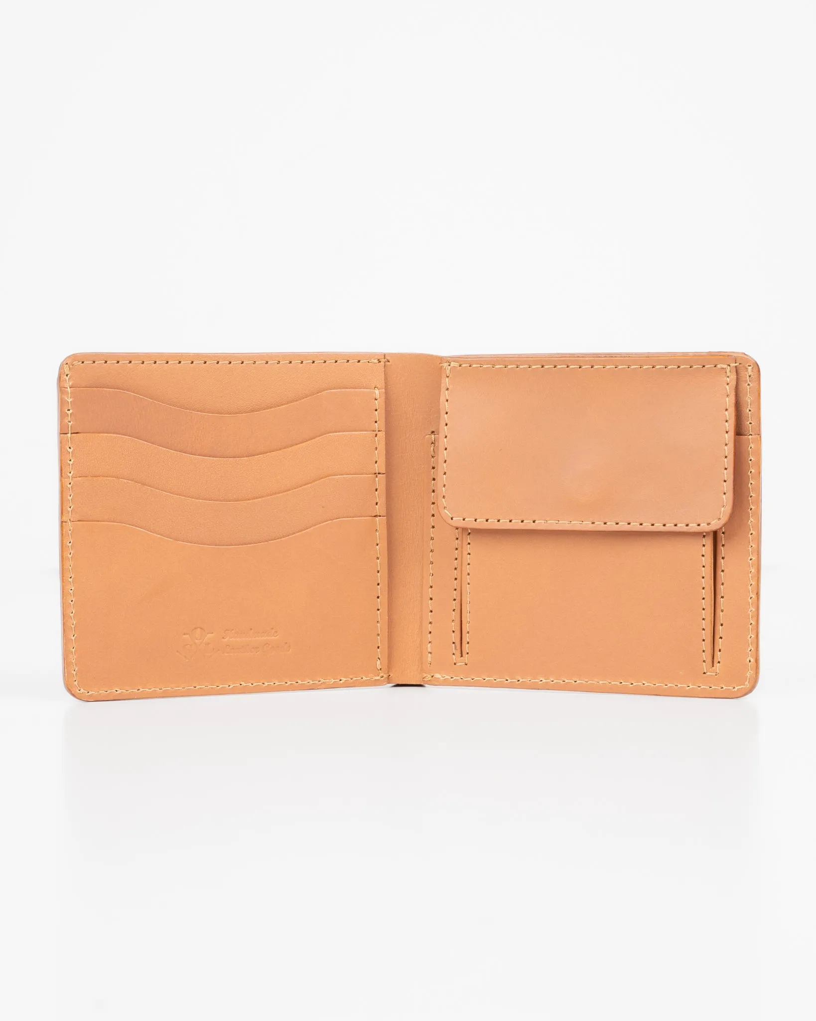 OGL Kingsman Classic Bi Fold Wallet with Coin Pocket - Tan sold by Iron Heart product image thumbnail 2